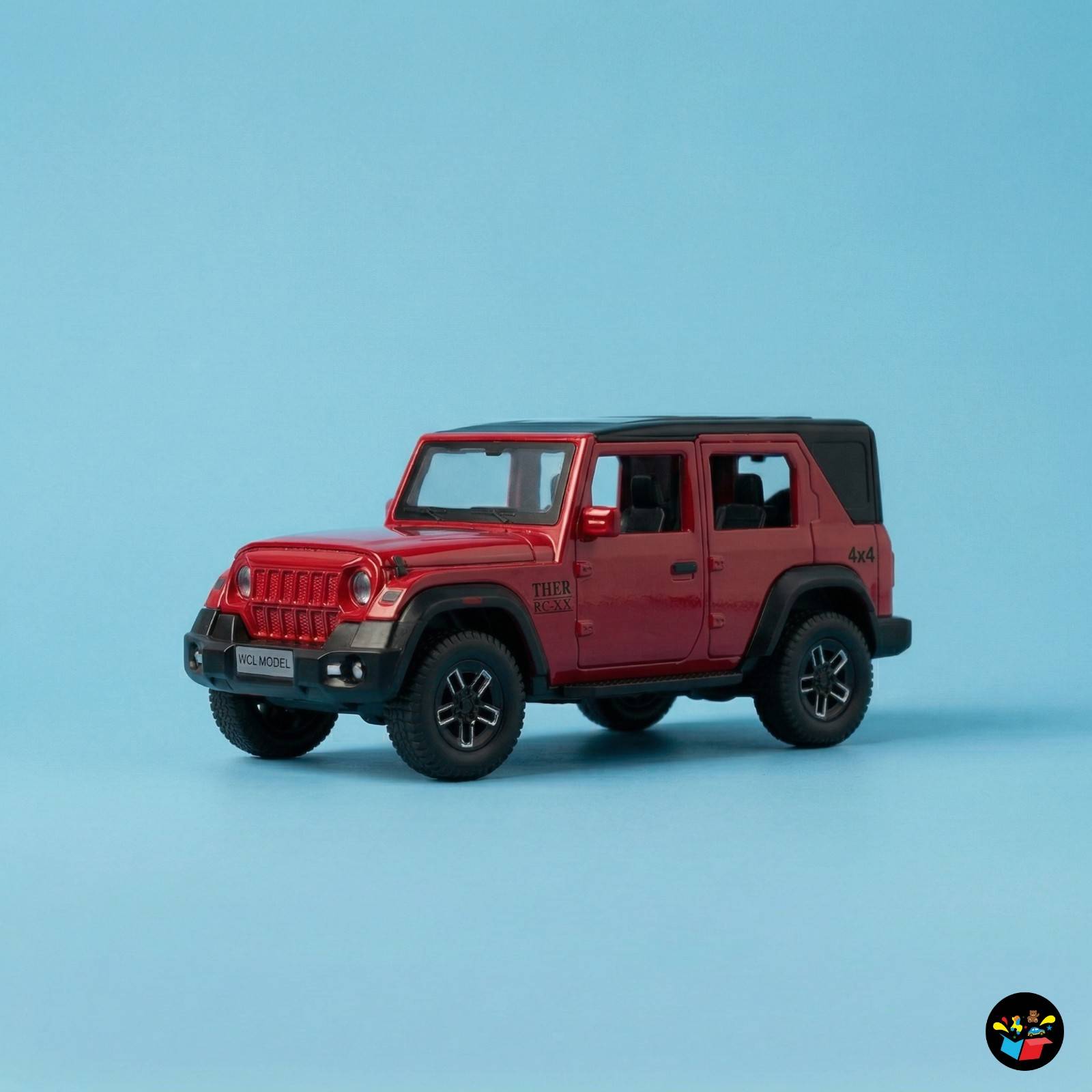 RC Metal Jeep 4x4 Car Smoke Lights Toy