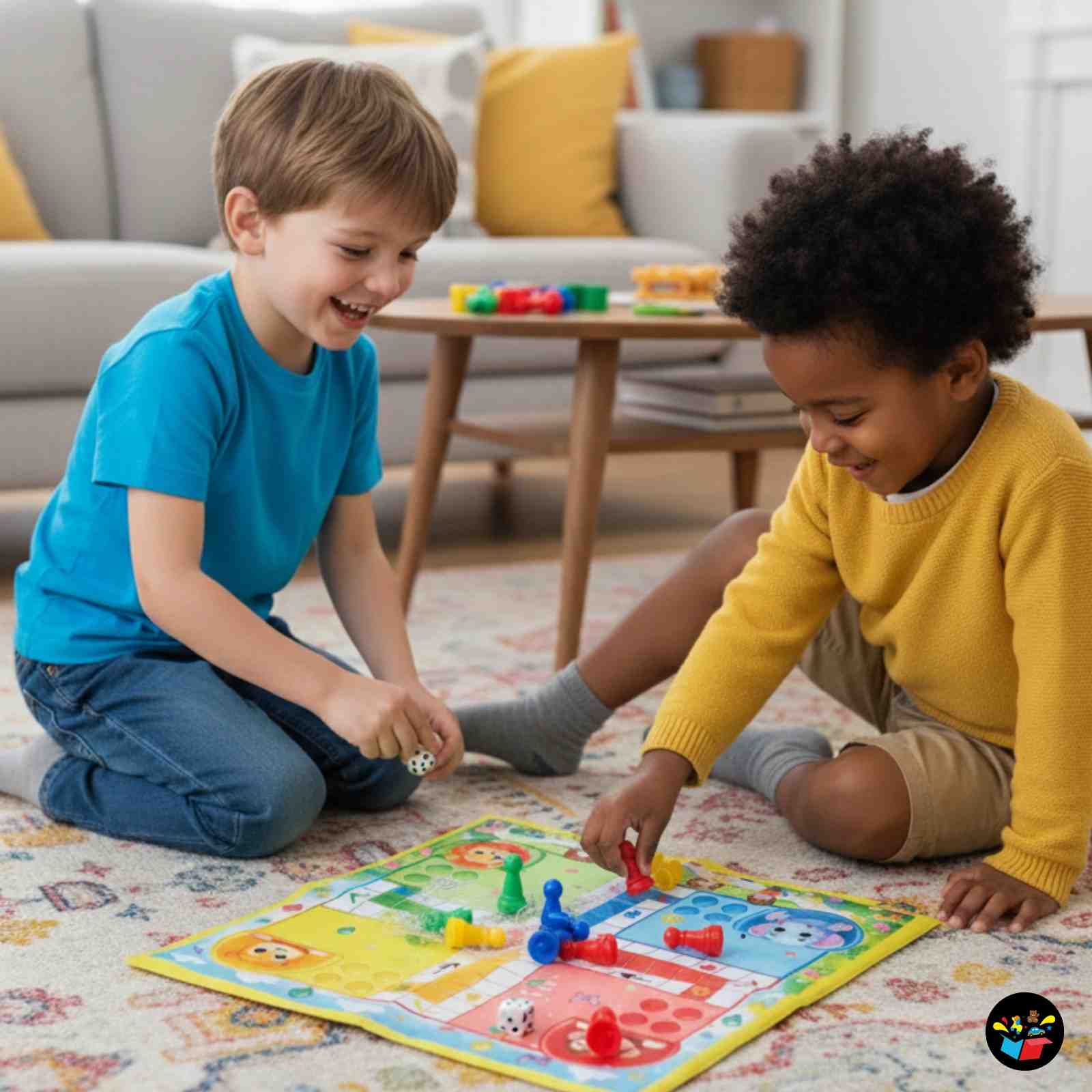 2-in-1 Snakes & Ladders and Ludo Board Game