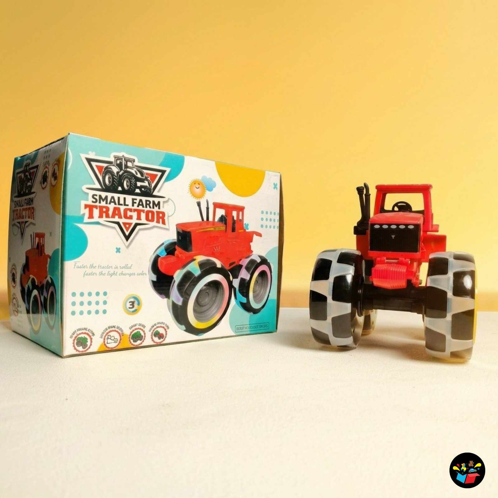 Farm Monster Tractor Toy - High Speed Friction