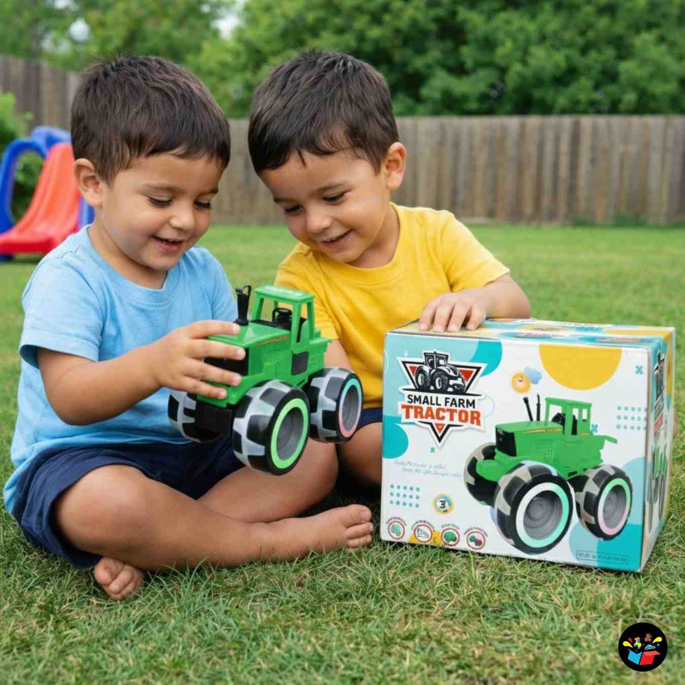 Farm Monster Tractor Toy - High Speed Friction