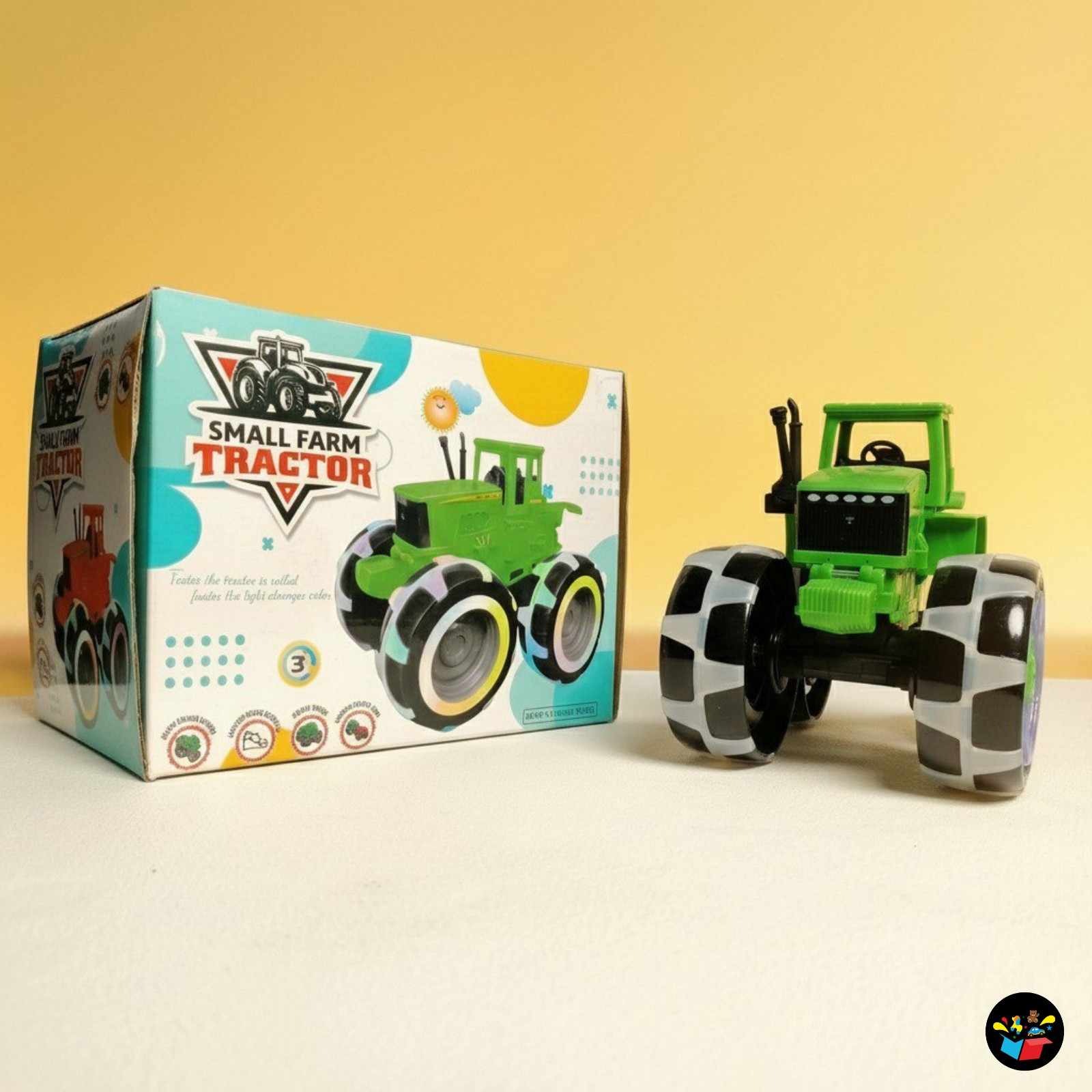 Farm Monster Tractor Toy - High Speed Friction