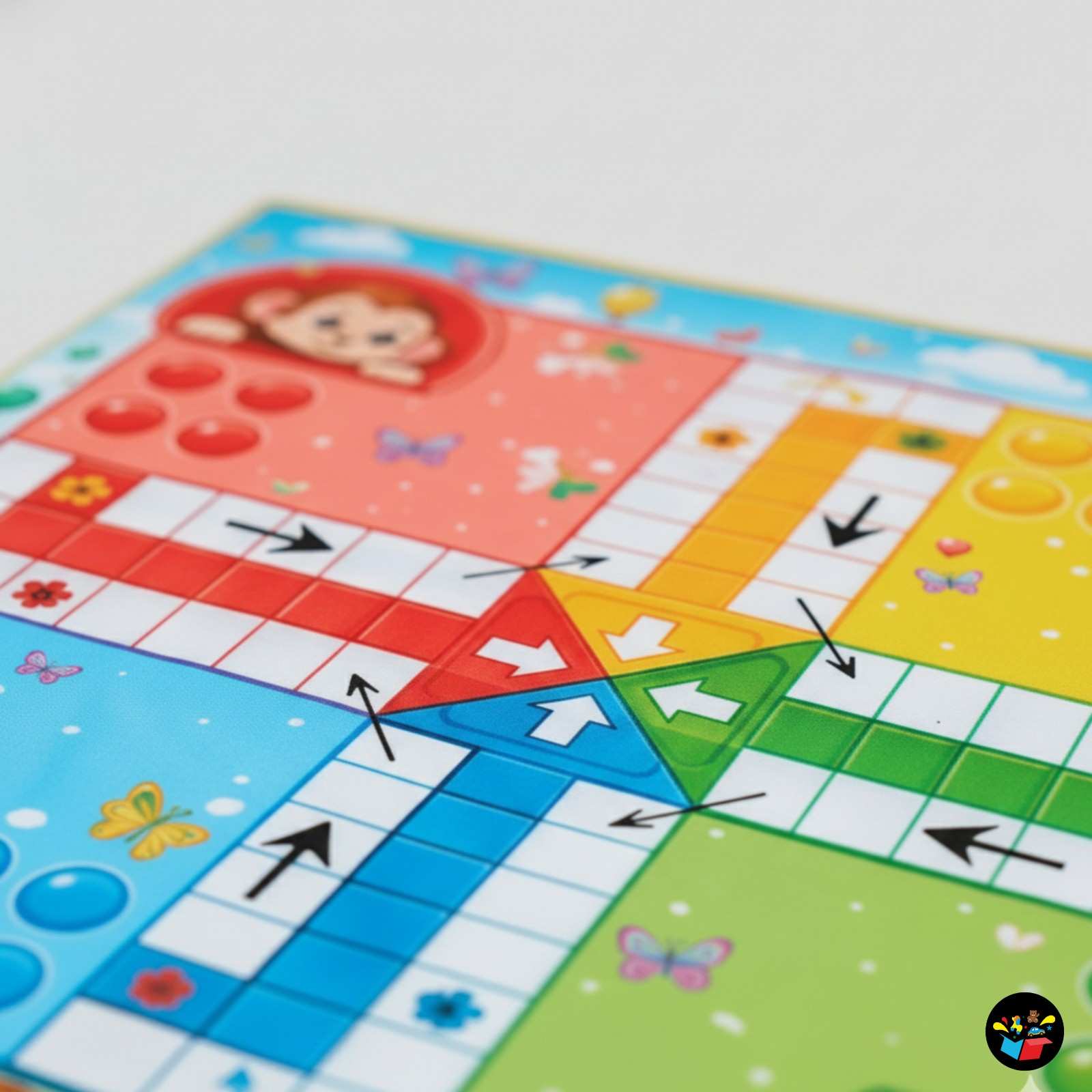 Play Mat Duo 2-in-1 Ludo & Snakes and Ladders