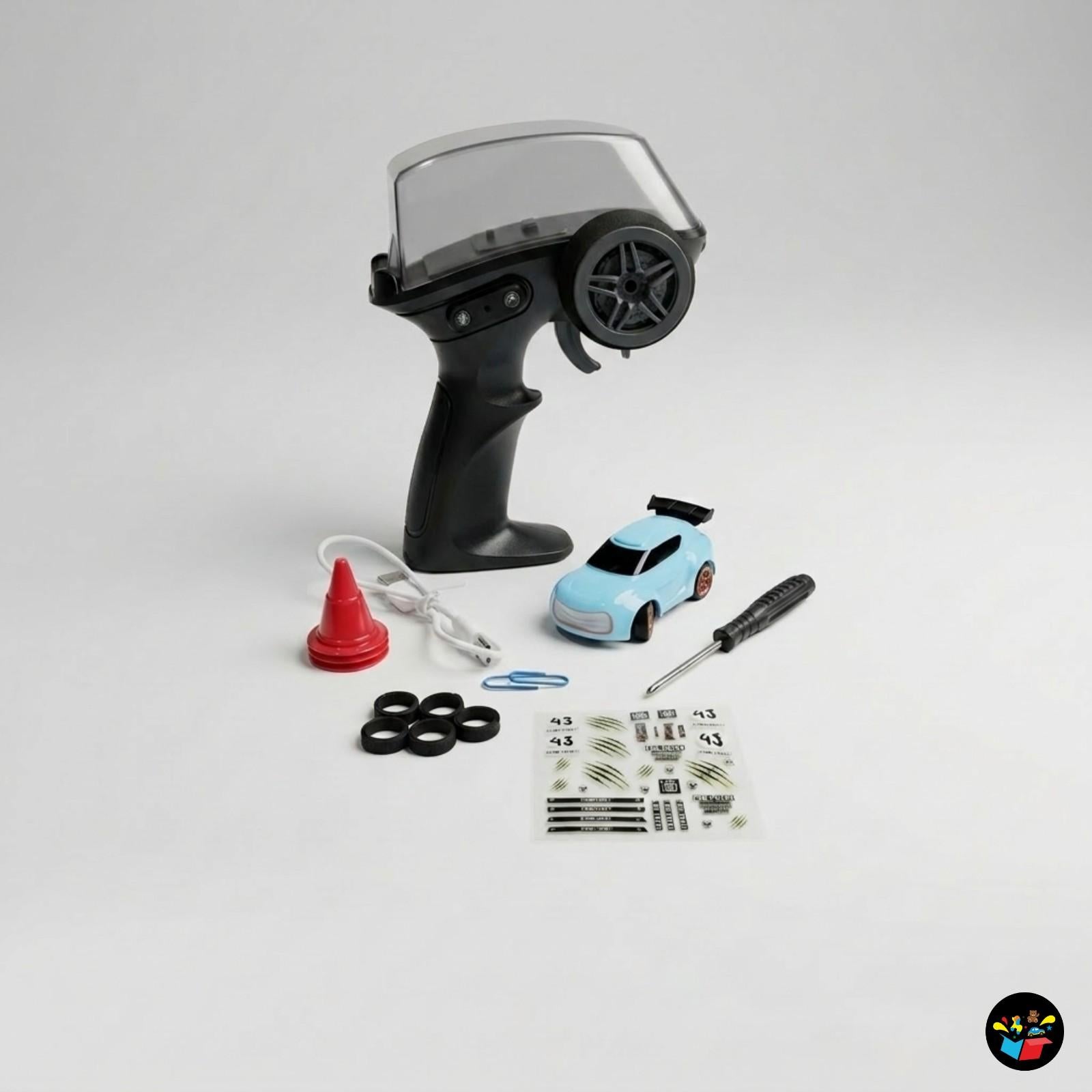 Mini RC Drift Car with Garage Remote Control