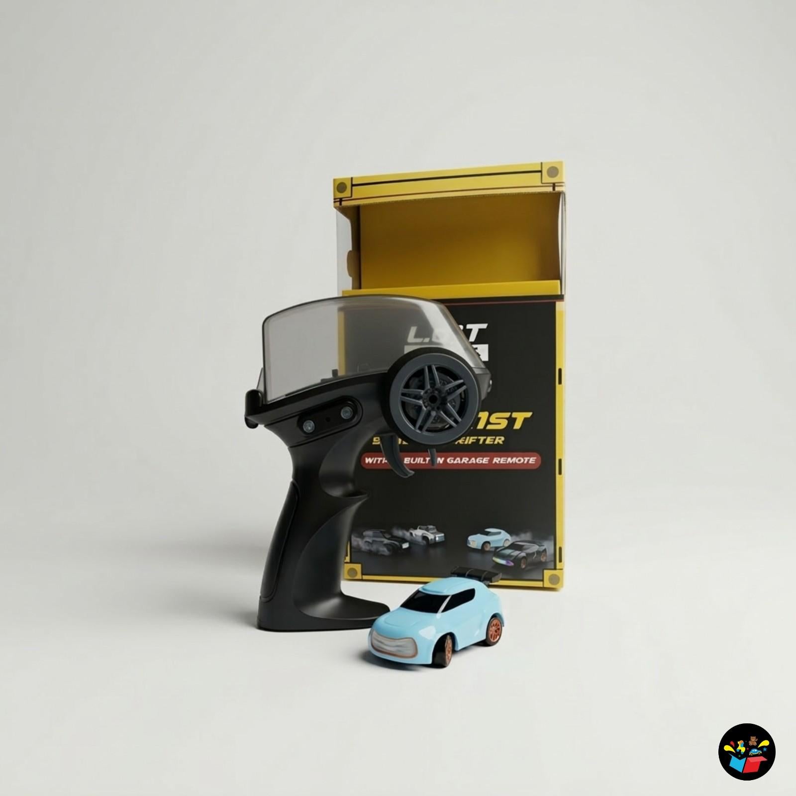 Mini RC Drift Car with Garage Remote Control