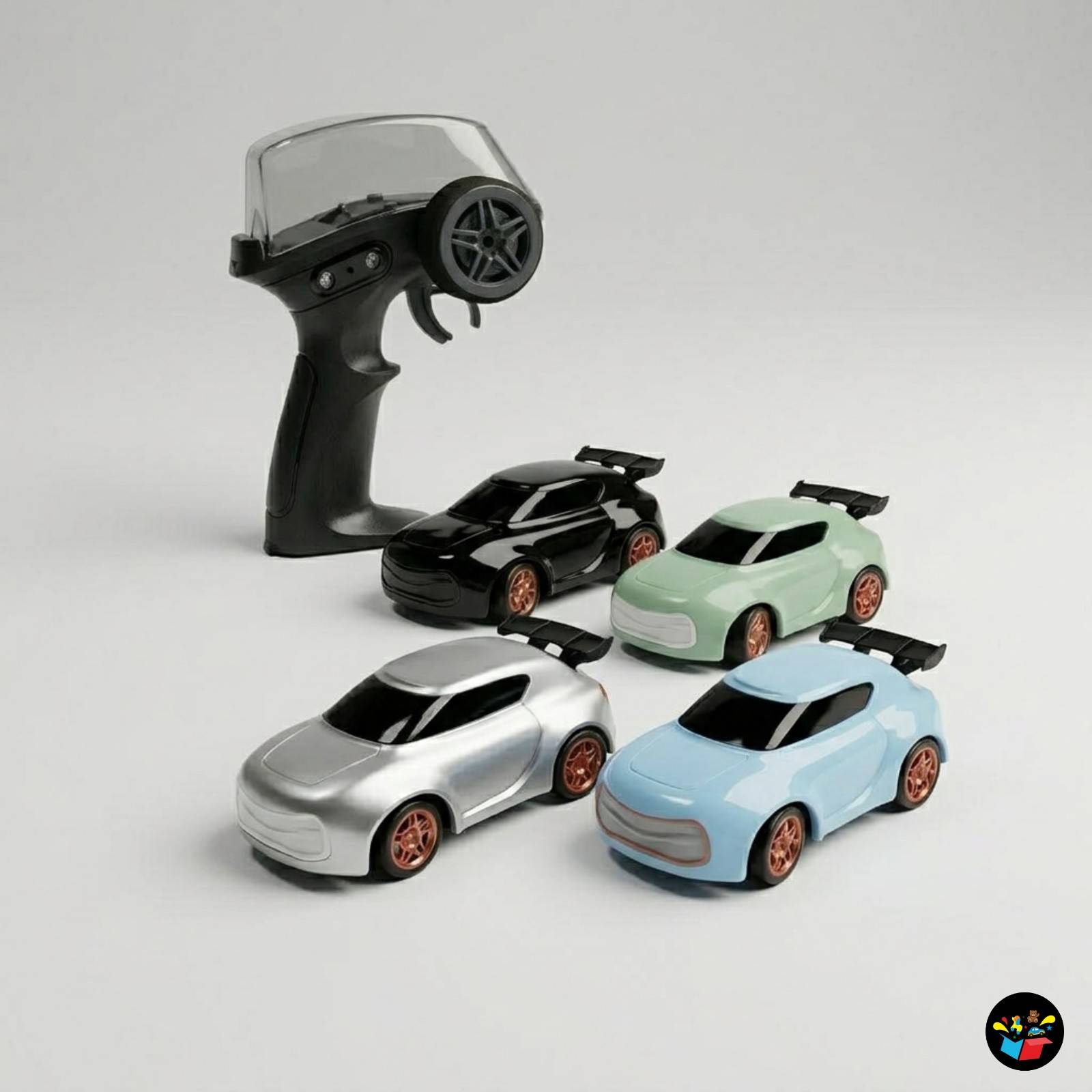 Mini RC Drift Car with Garage Remote Control