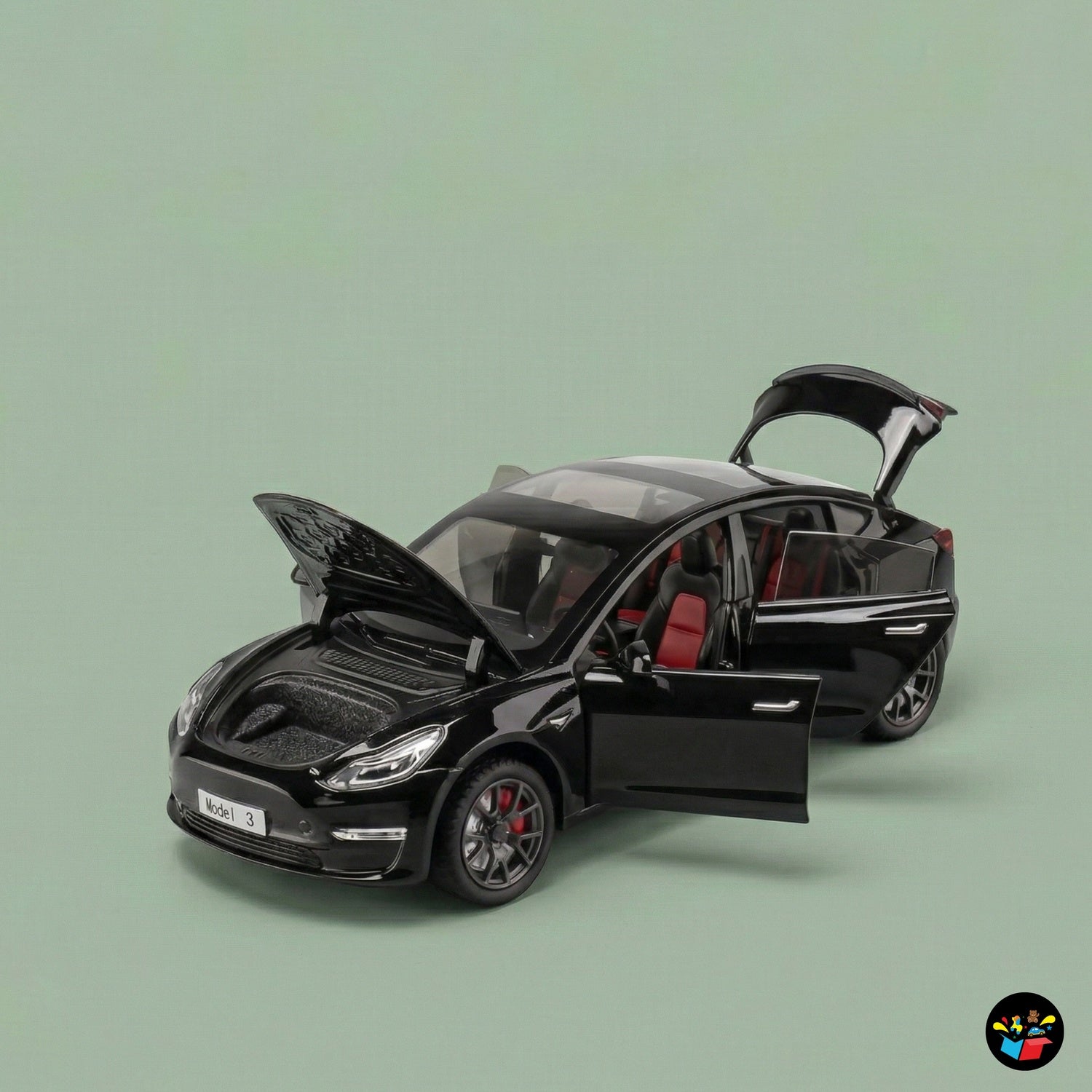 Tesla Model Y Diecast Car with Light & Sound