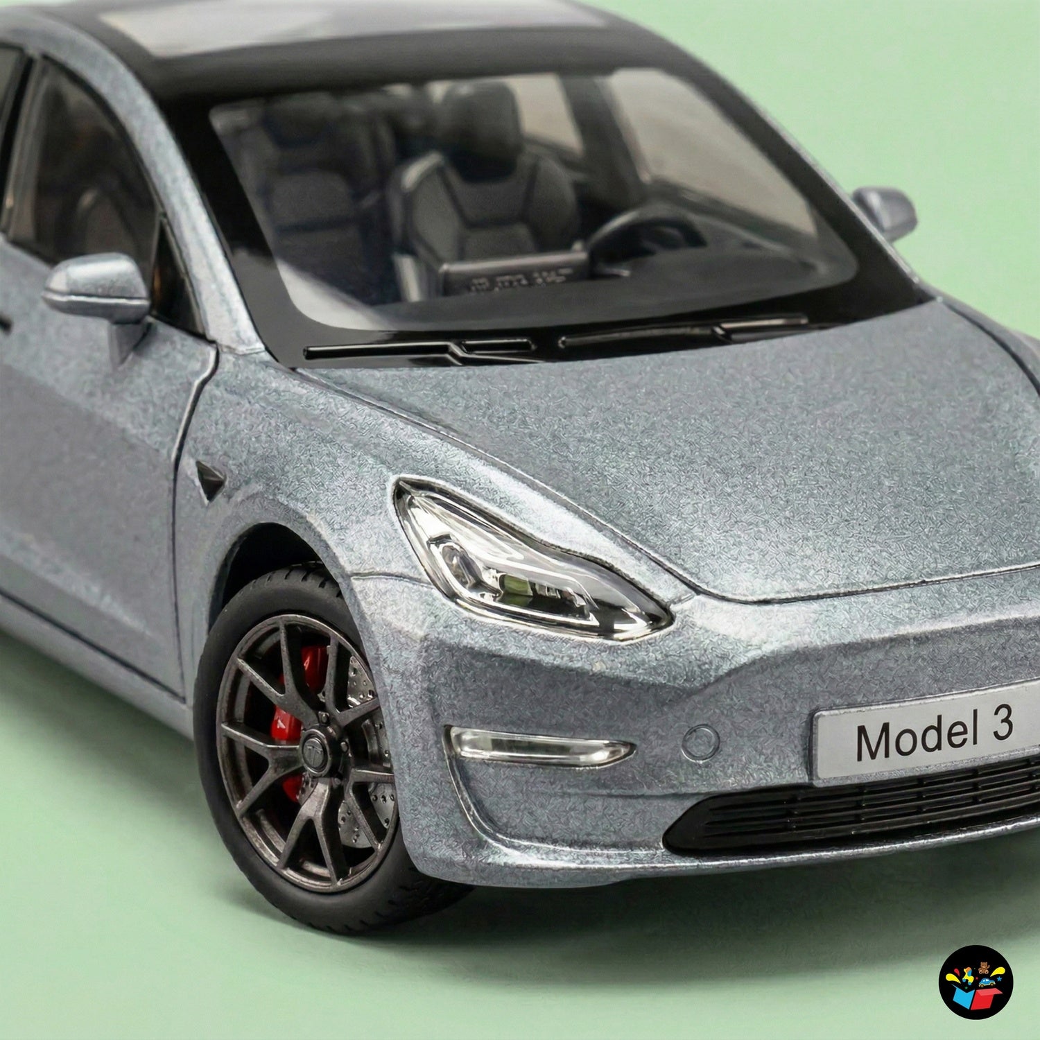 Tesla Model Y Diecast Car with Light & Sound