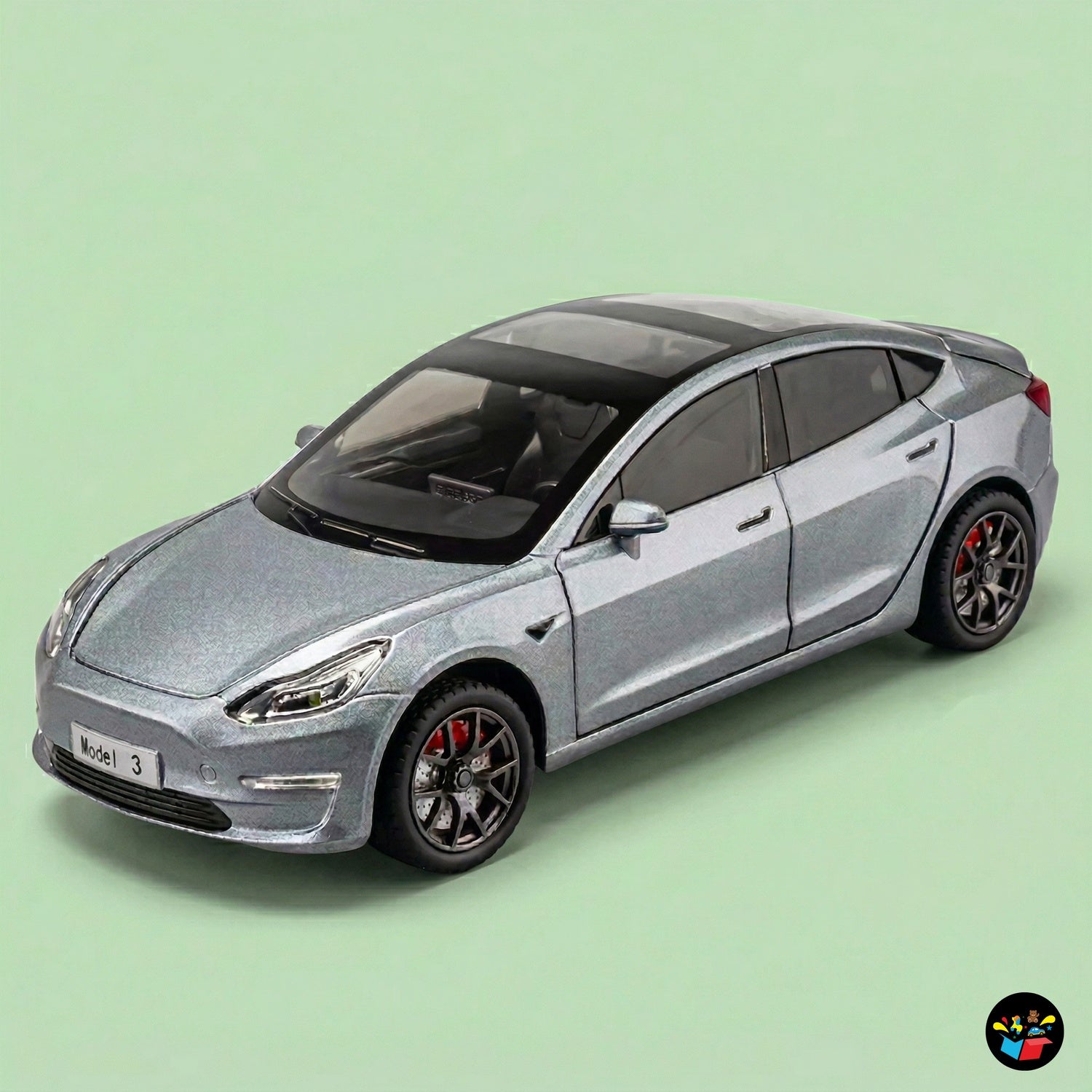 Tesla Model Y Diecast Car with Light & Sound