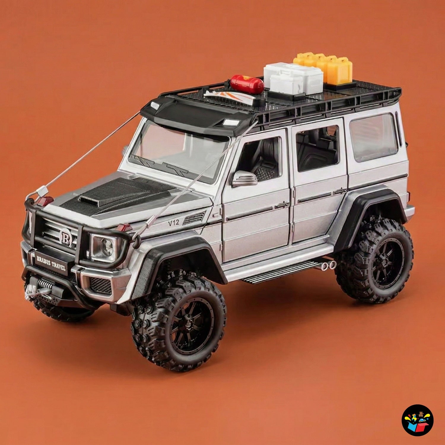 Die-Cast Jeep Toy Car with Light & Sound