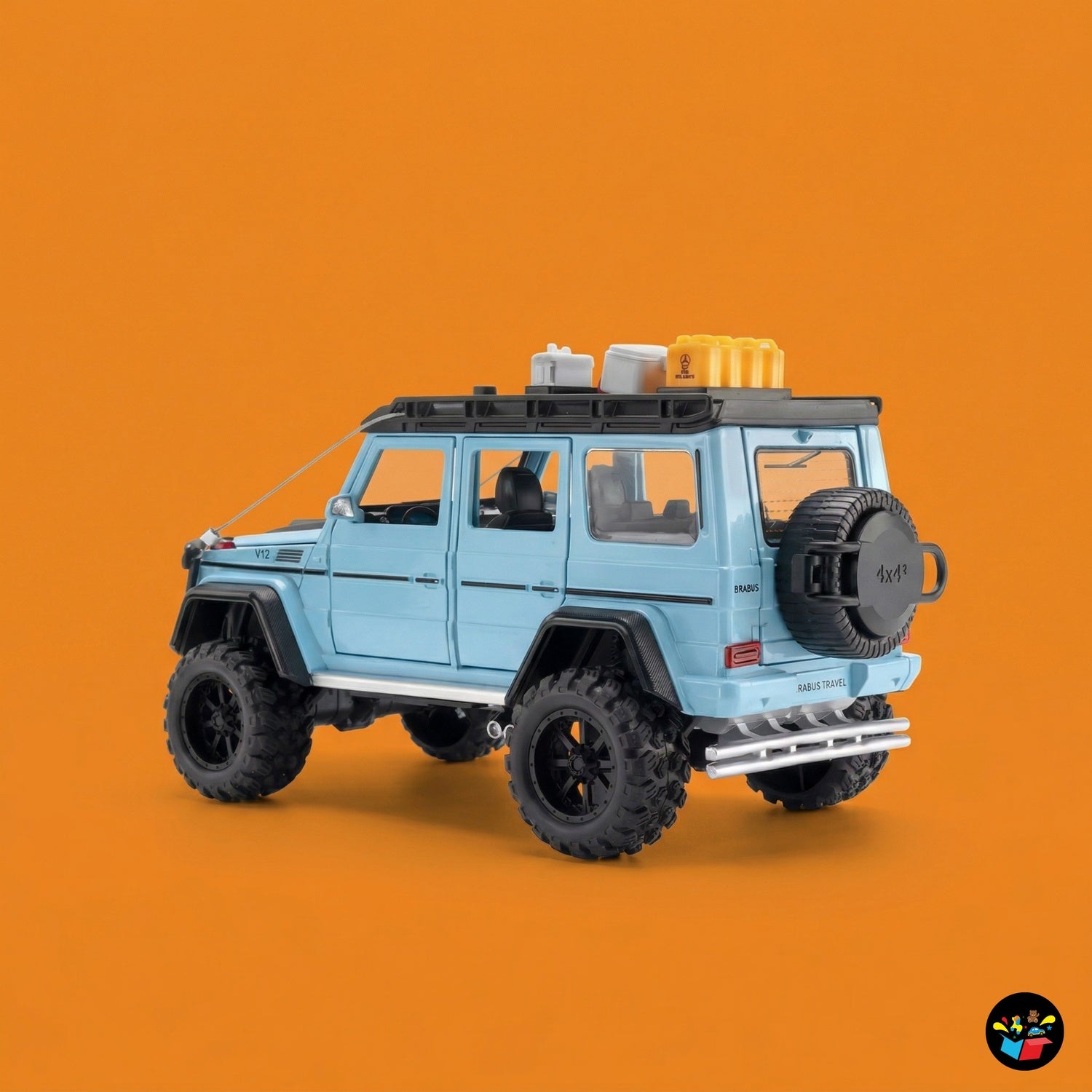 Die-Cast Jeep Toy Car with Light & Sound
