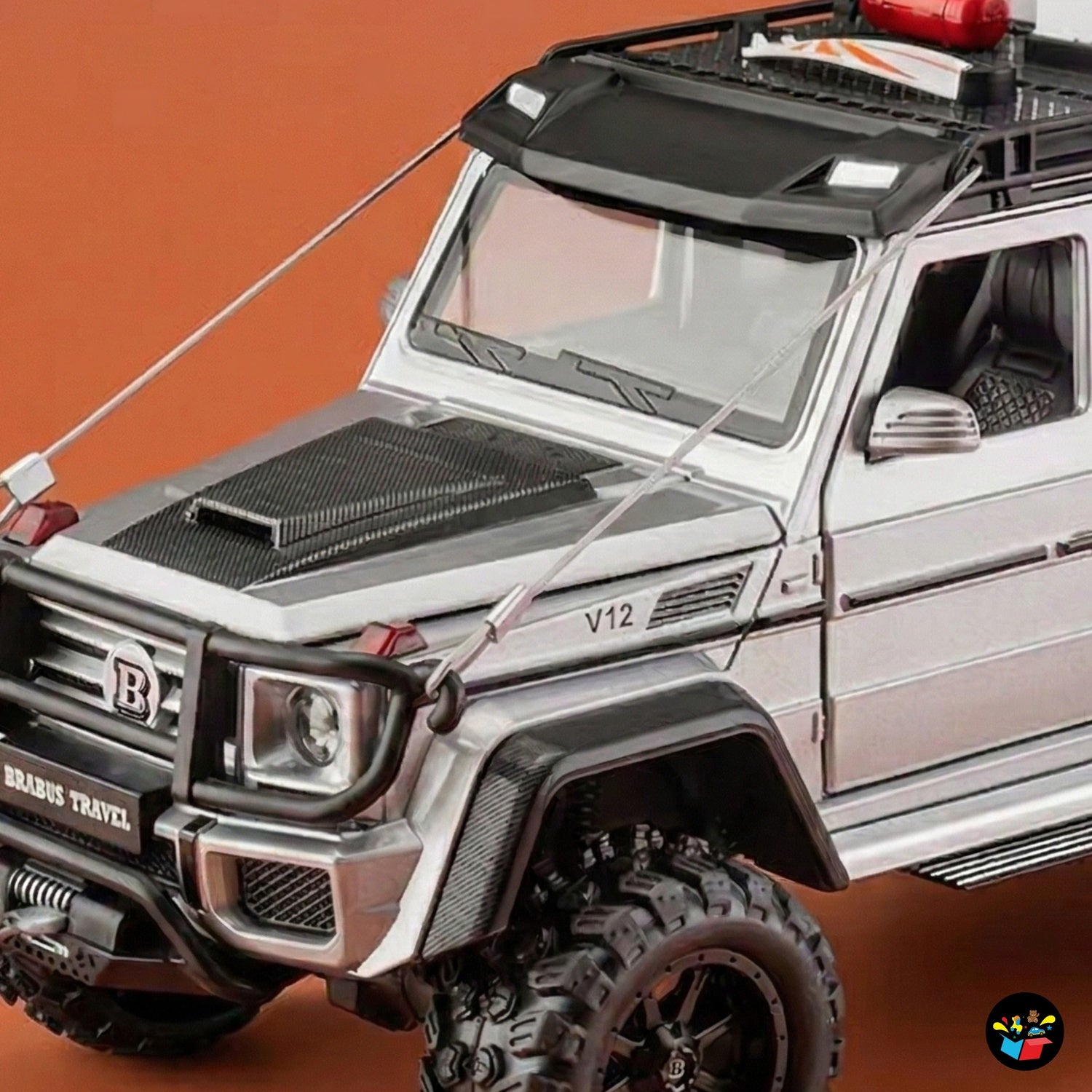 Die-Cast Jeep Toy Car with Light & Sound