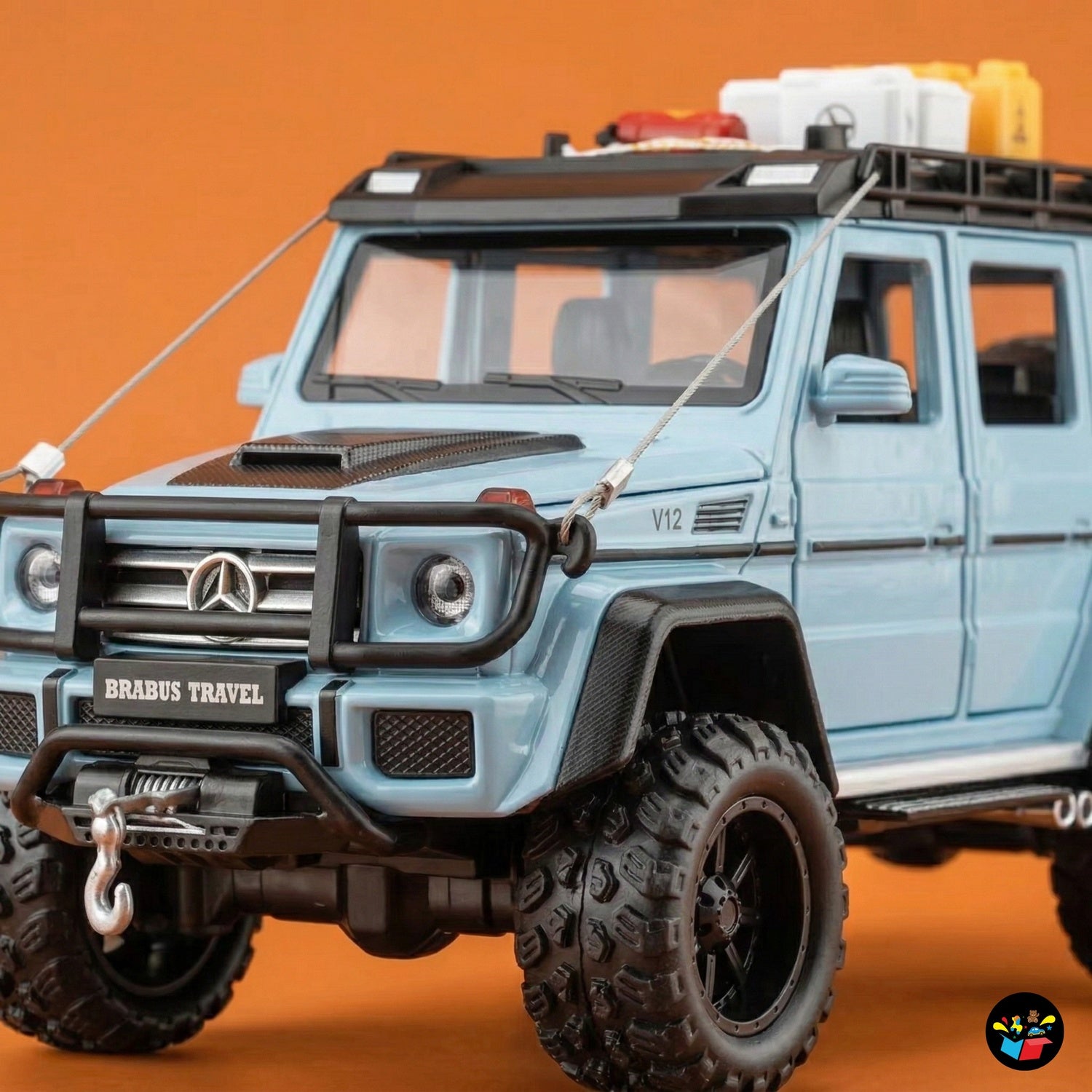 Die-Cast Jeep Toy Car with Light & Sound