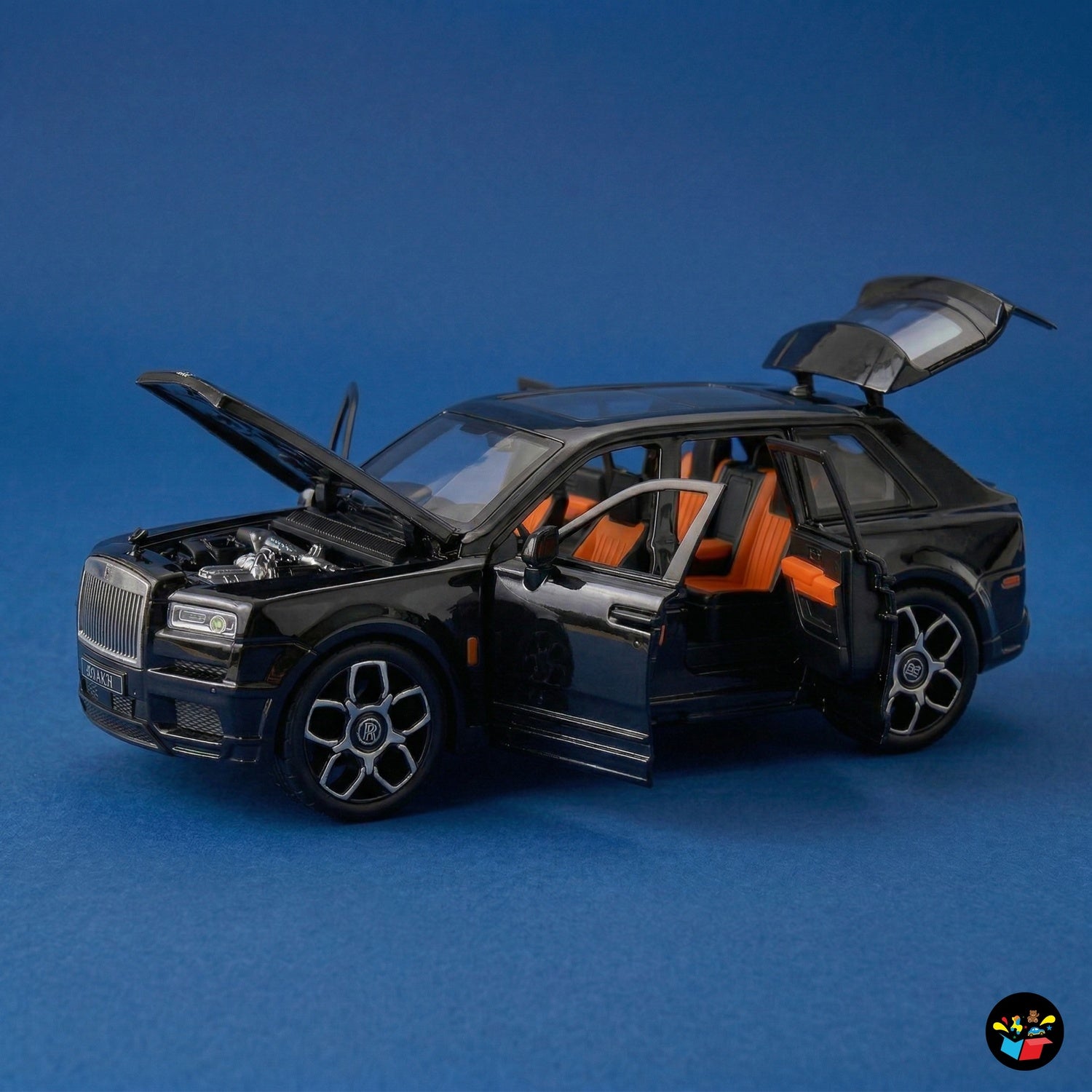 Rolls Royce Cullinan Diecast Car with Light