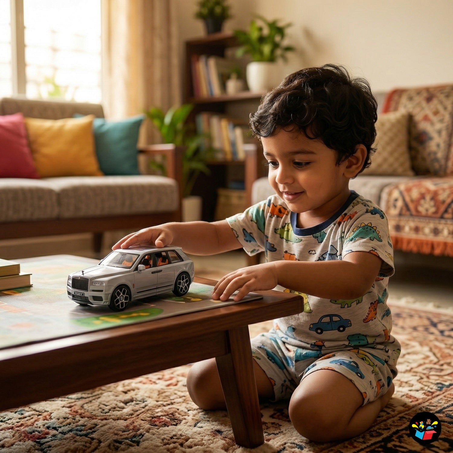 Rolls Royce Cullinan Diecast Car with Light