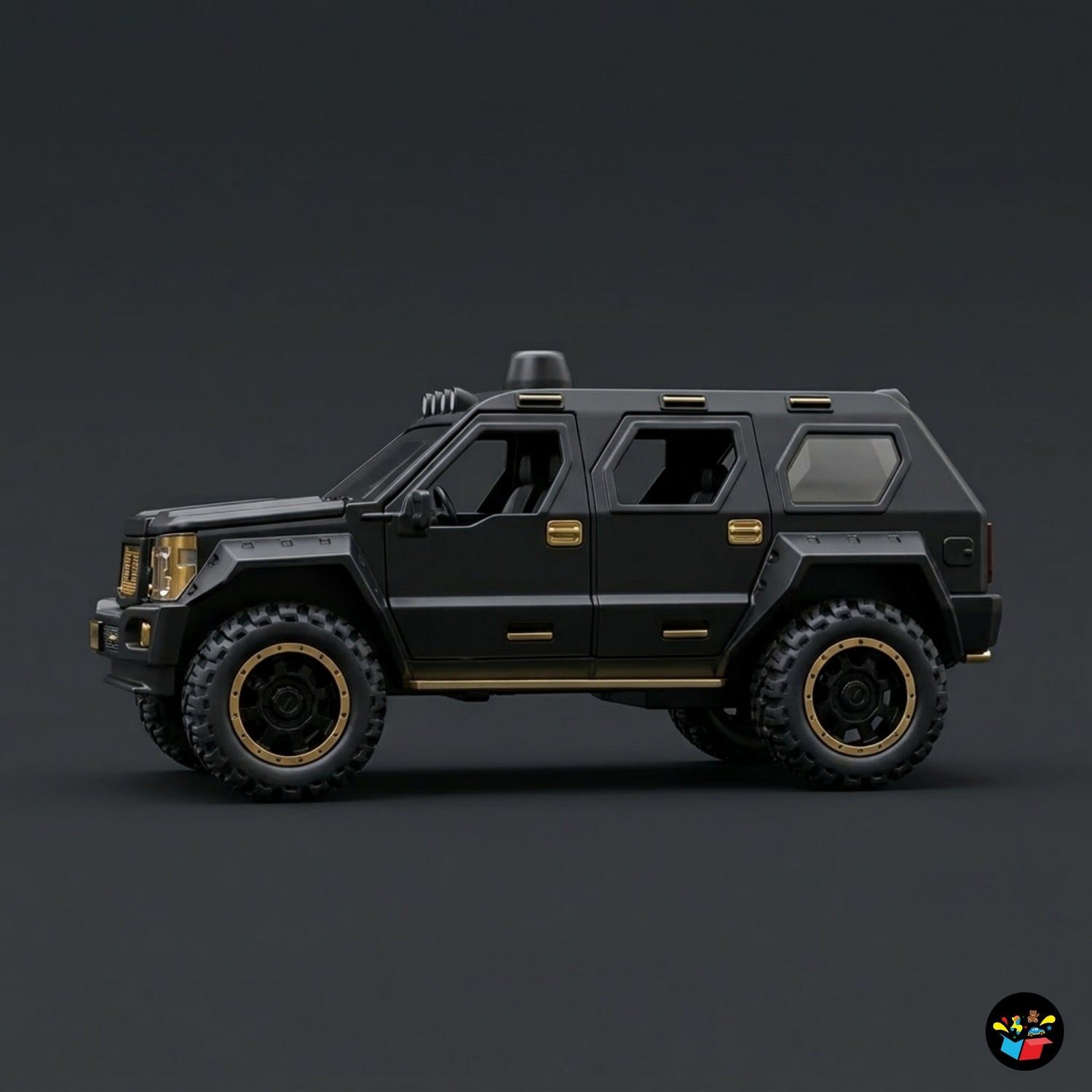 Die-Cast Off-Road SUV Toy Car with Light & Sound