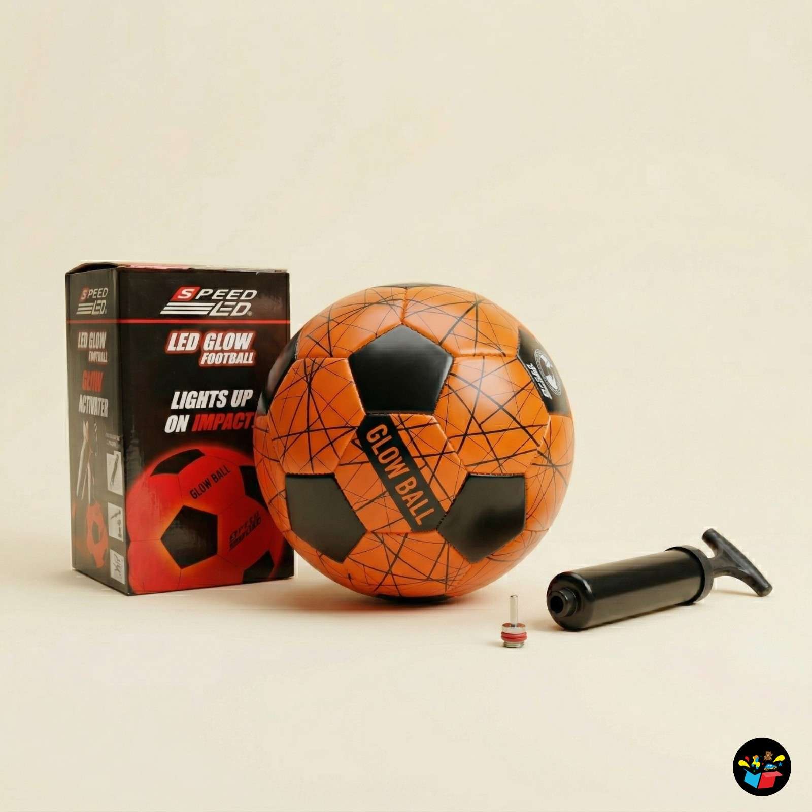 Toyshine LED Glow Football Indoor/Outdoor Ball
