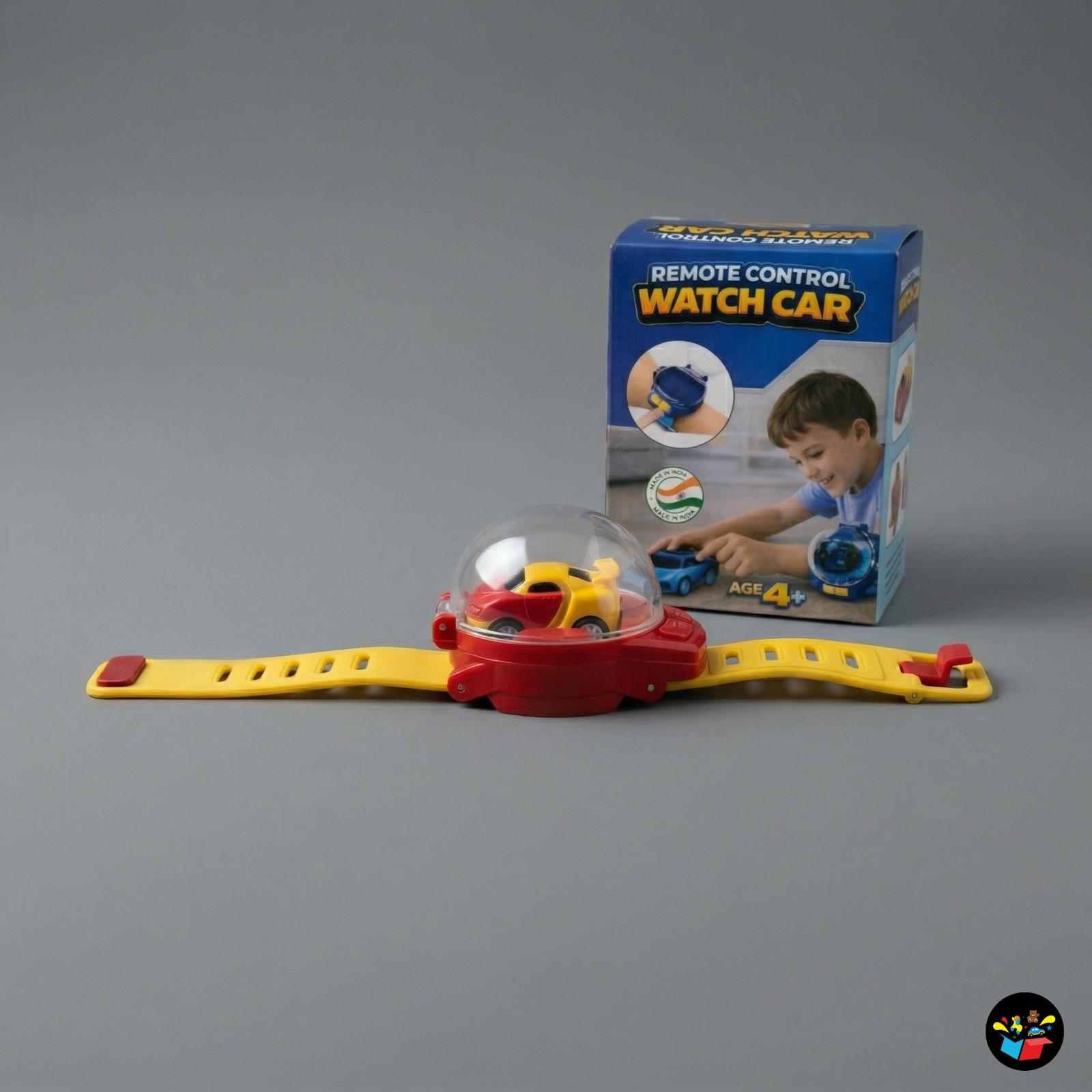 Wrist Watch RC Mini Car Toy USB Rechargeable