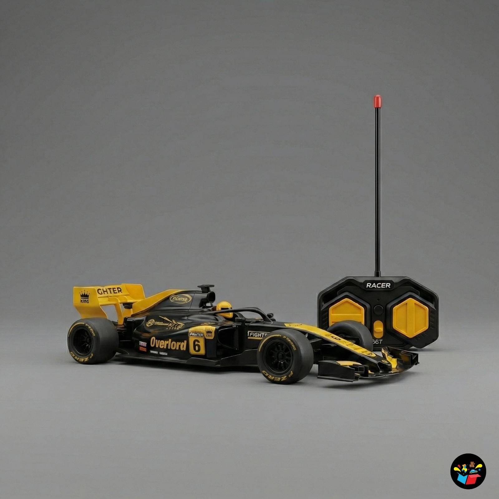 RC Formula Racing Car Spray LED Lights Toy