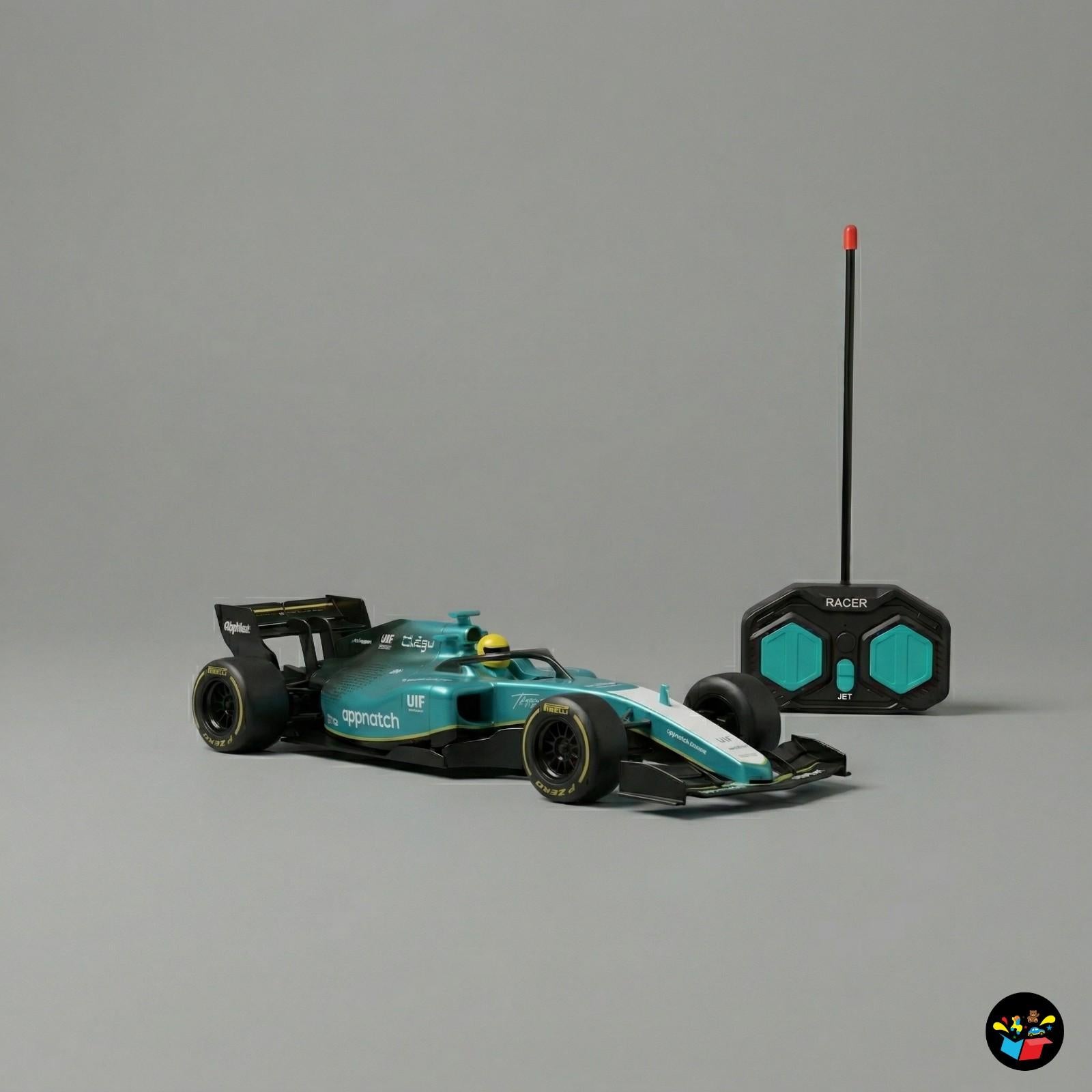 RC Formula Racing Car Spray LED Lights Toy