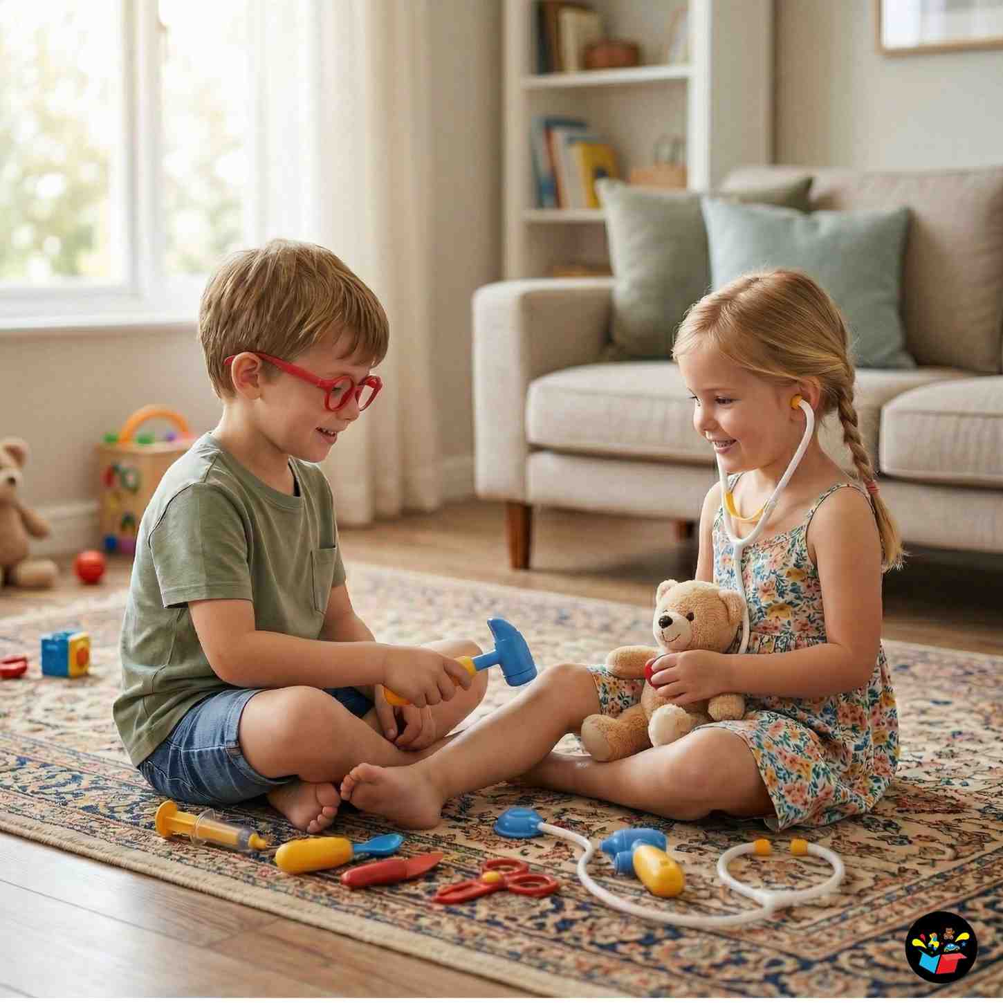 Kids Doctor Set Suitcase Medical Toy Kit