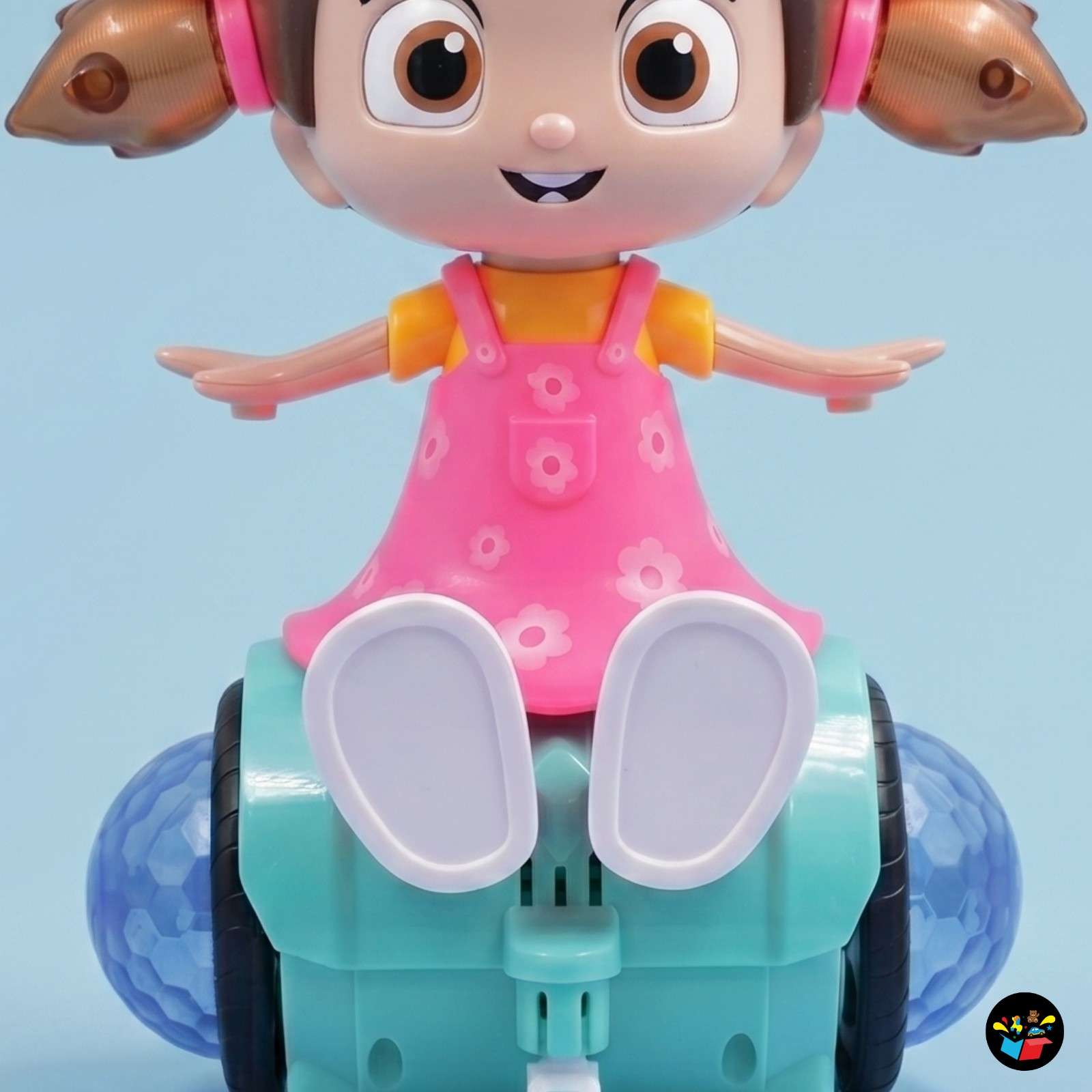 5D Musical Balance Toy Dancing Girl Car