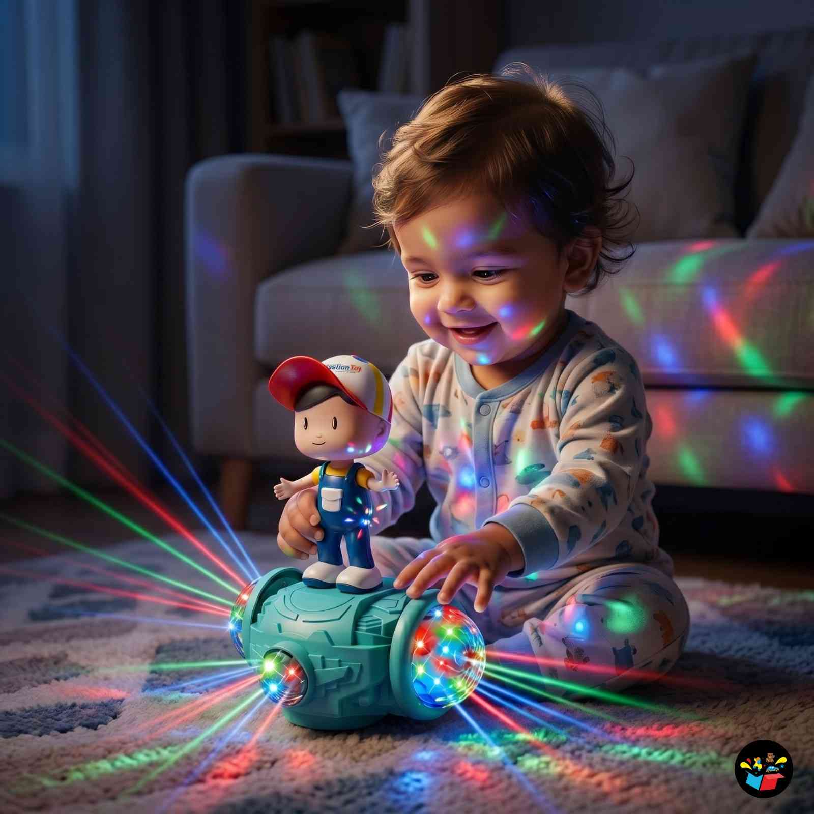 5D Balance Car Toy Lights Music Stunt Boy