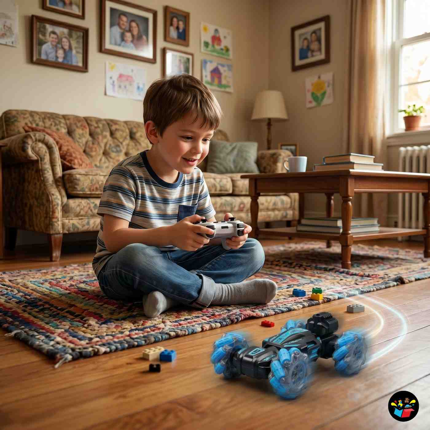 RC 360° Gesture Control Stunt Car Lights Toy