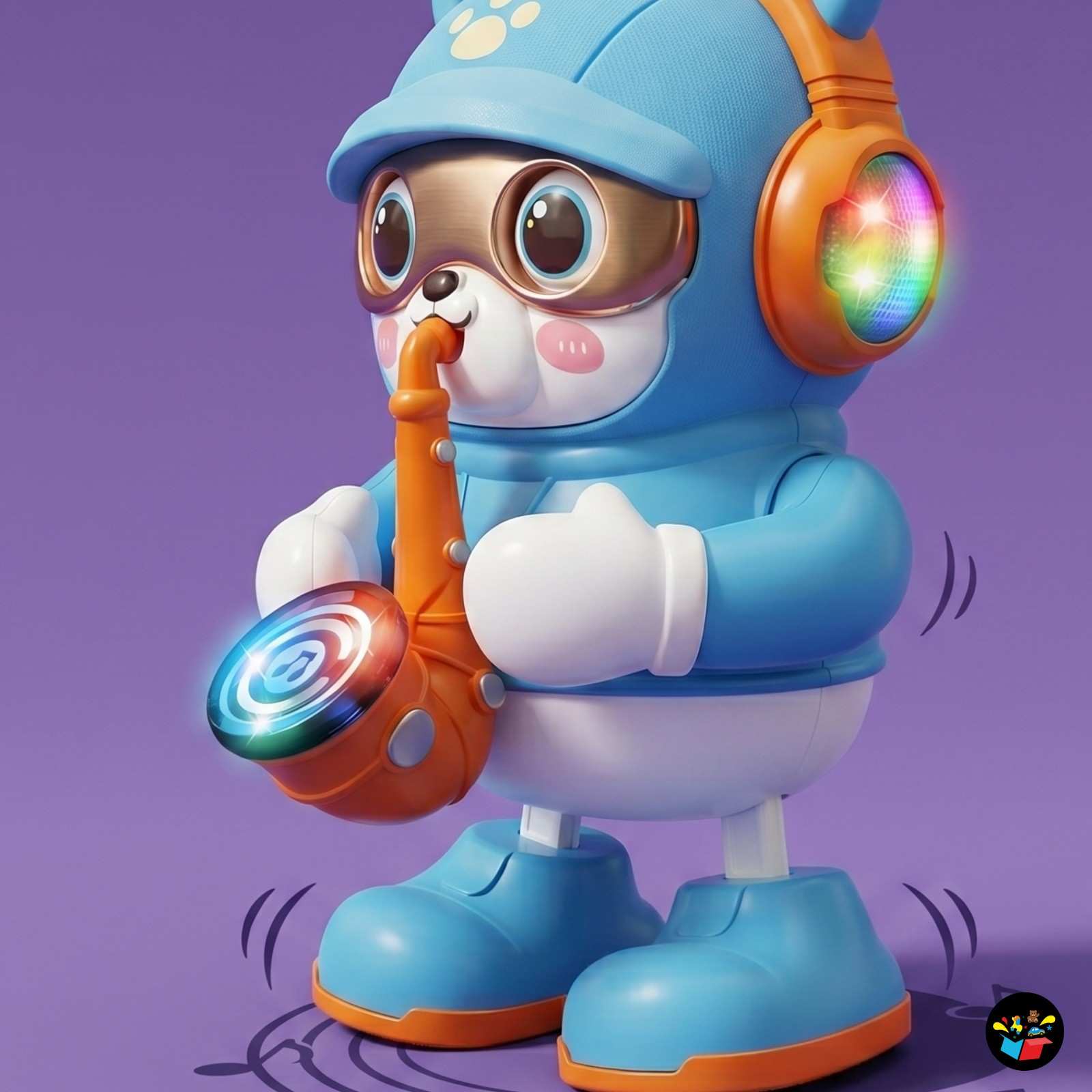 Cute Dancing Bear Toy Music LED Lights Baby
