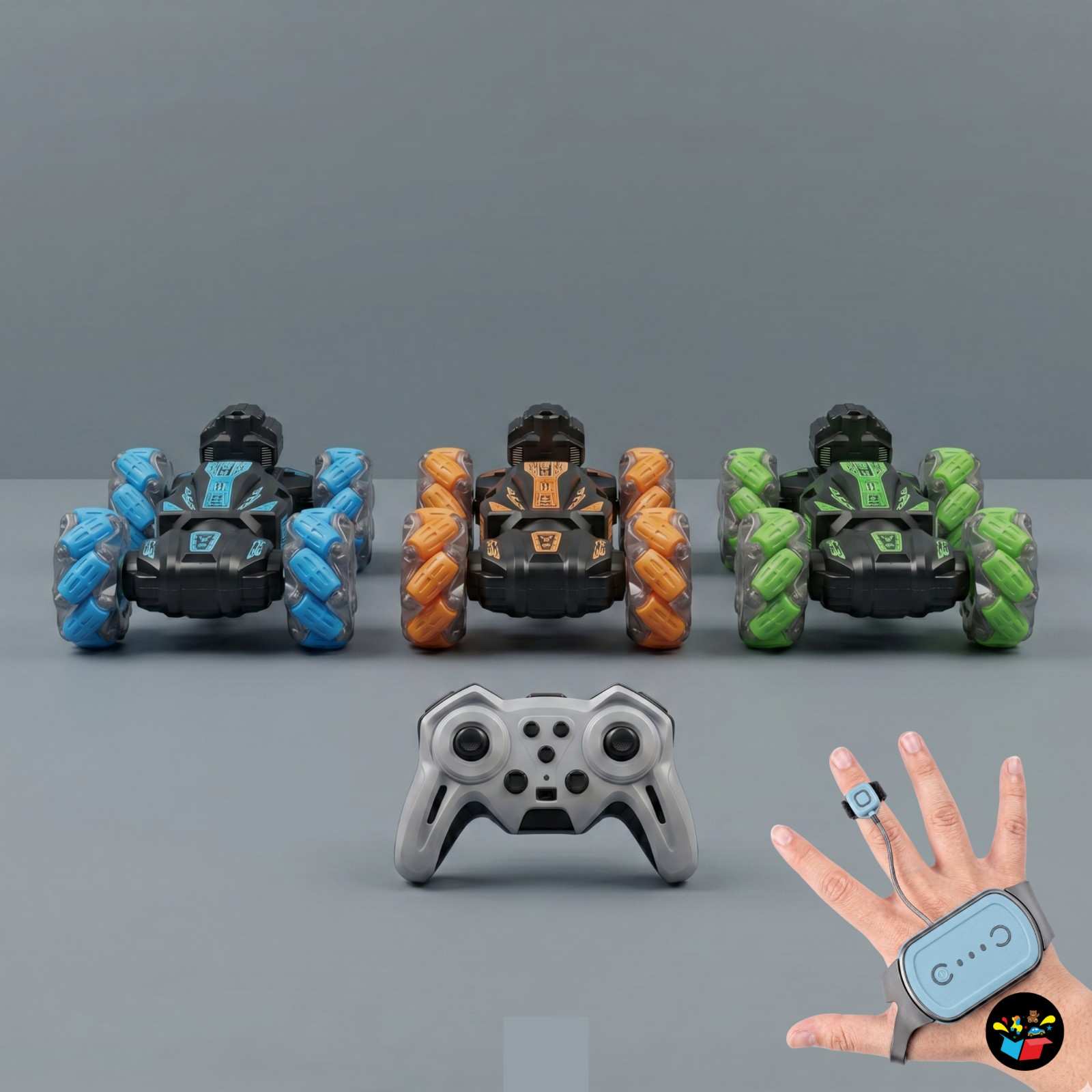 RC 360° Gesture Control Stunt Car Lights Toy