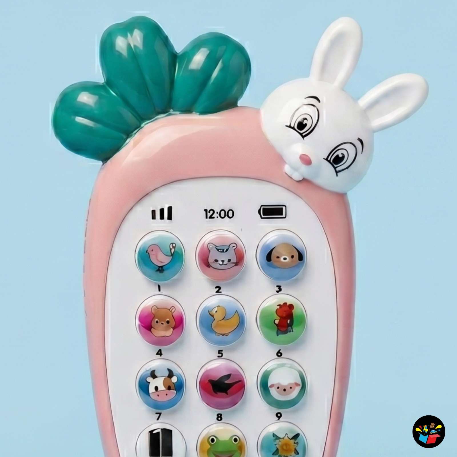 Smart Rabbit Phone Toy Lights Sound Kids