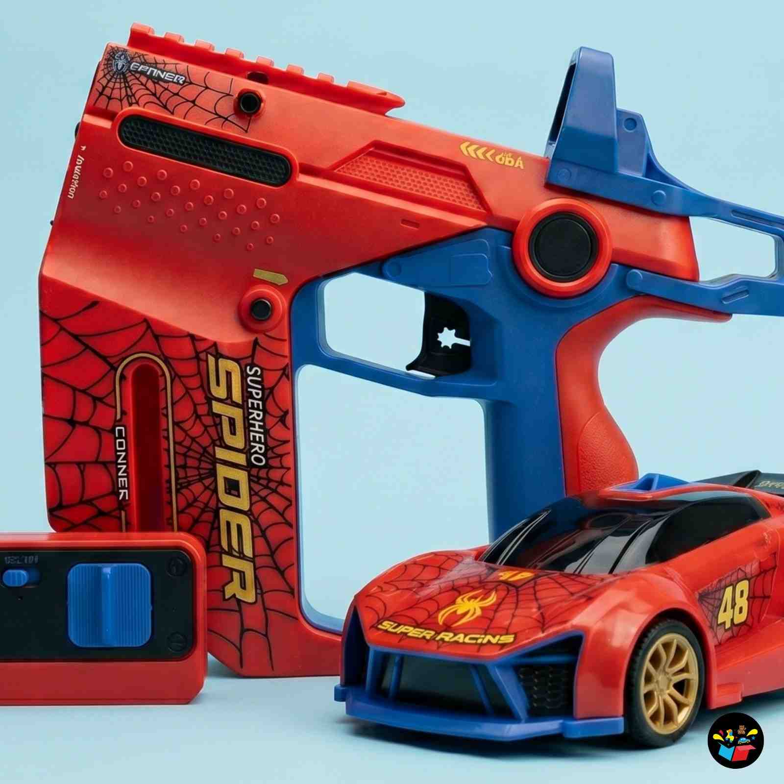 RC Shooting Battle Car Set Infrared Gun Toy