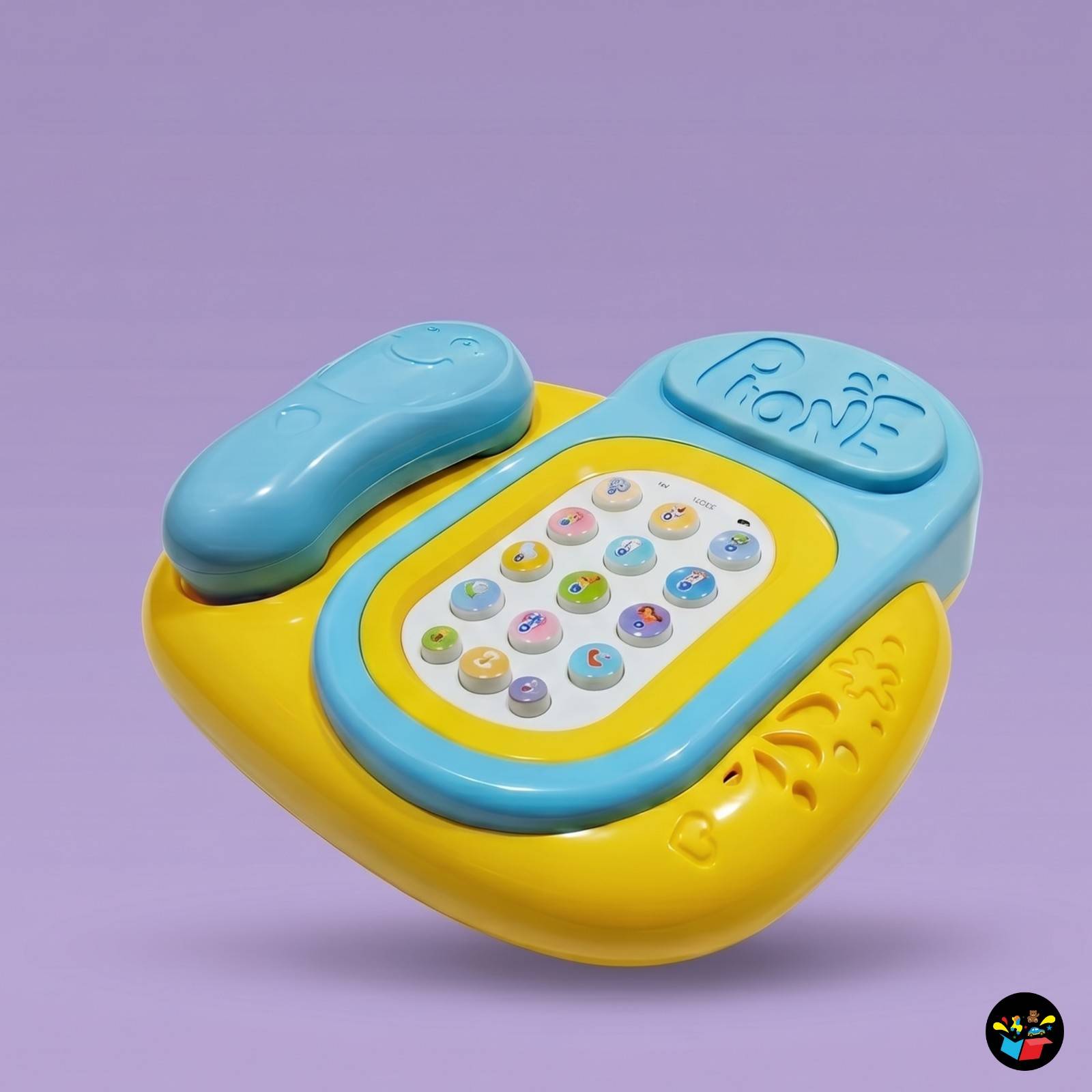 Musical Telephone Toy Lights Removable Handset