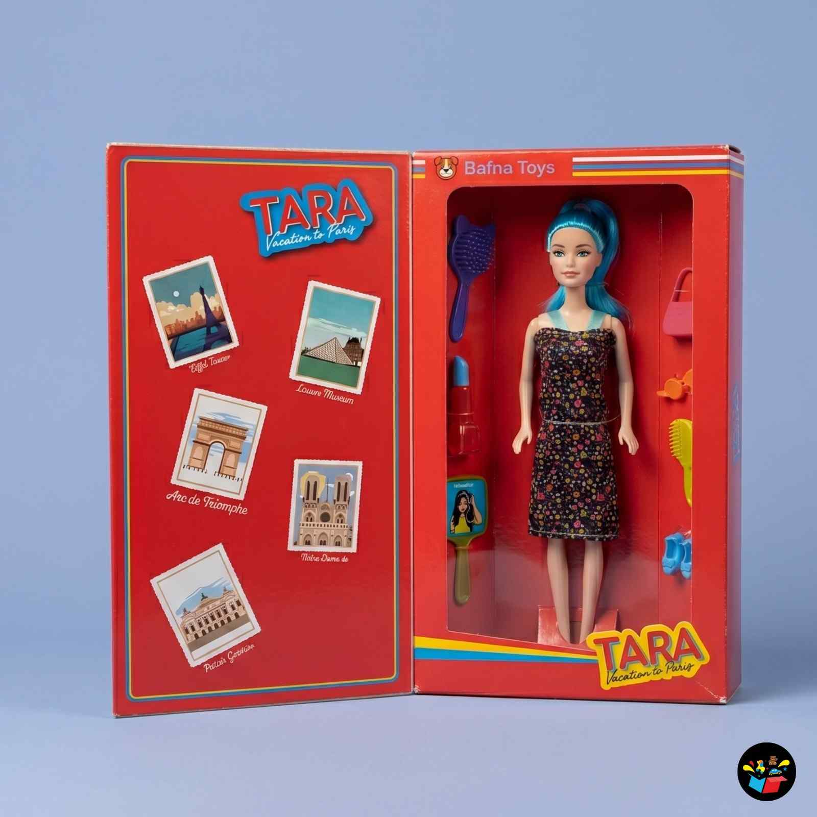 Tara Fashion Doll Set Silky Hair Dress Up