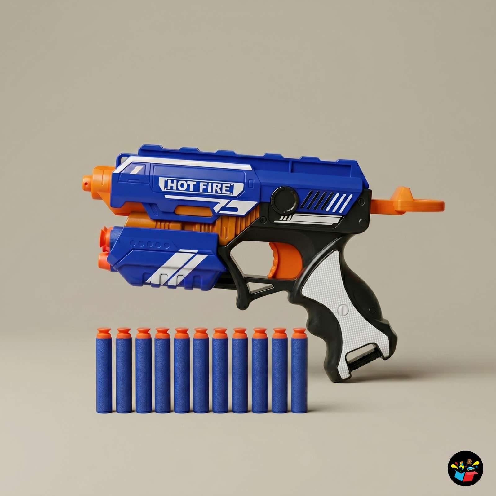Soft Bullet Toy Gun Foam Dart Blaster Kids