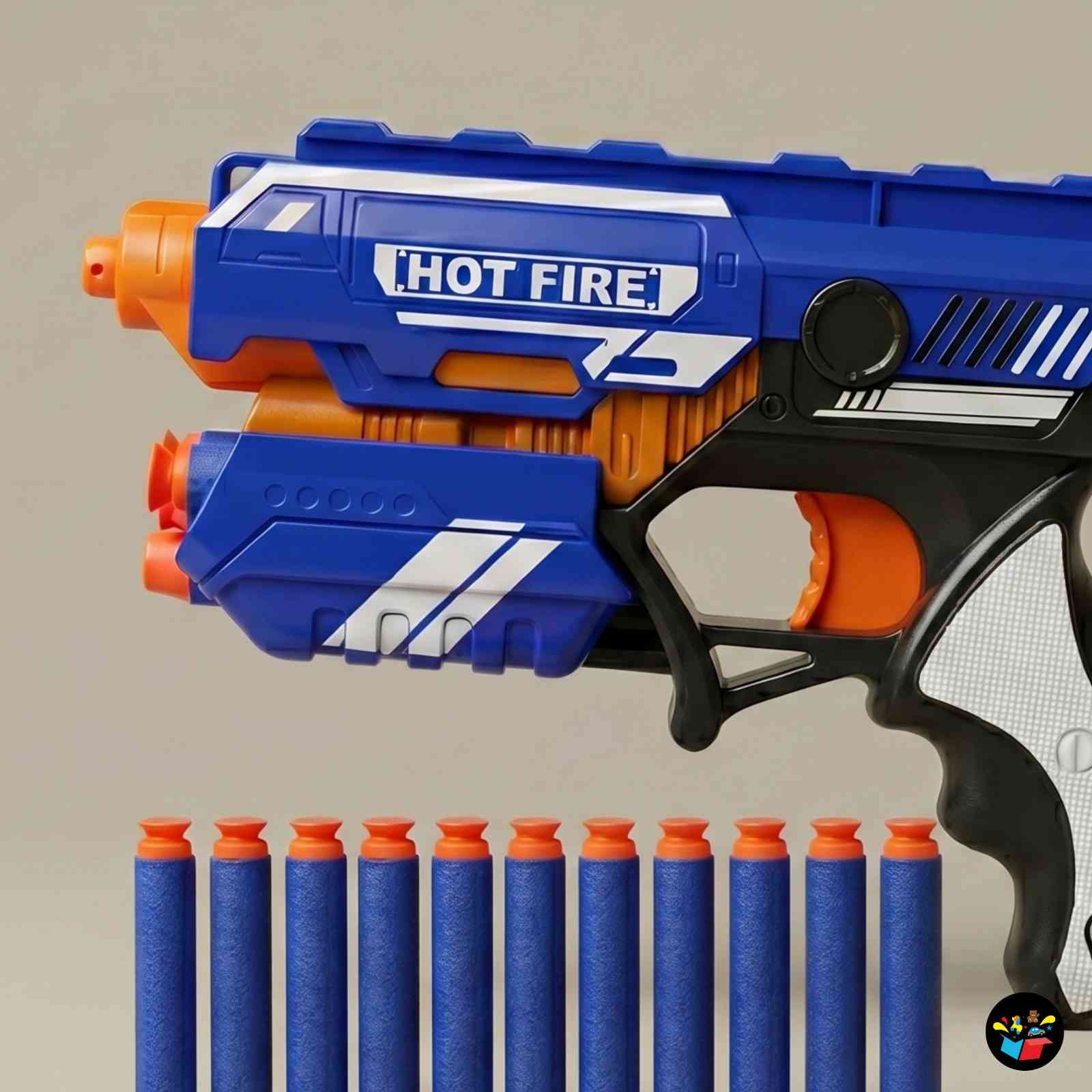 Soft Bullet Toy Gun Foam Dart Blaster Kids