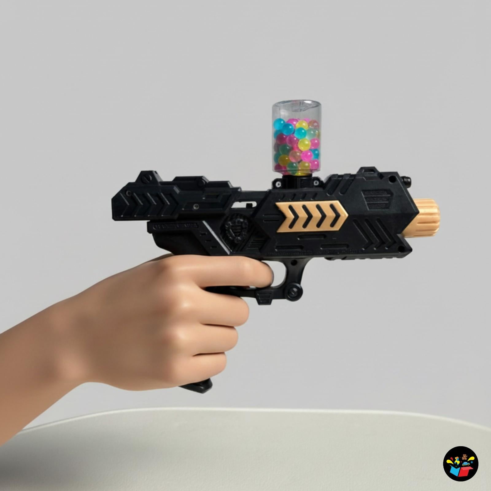 Soft Bullet Toy Gun with Water Beads and Refill Set