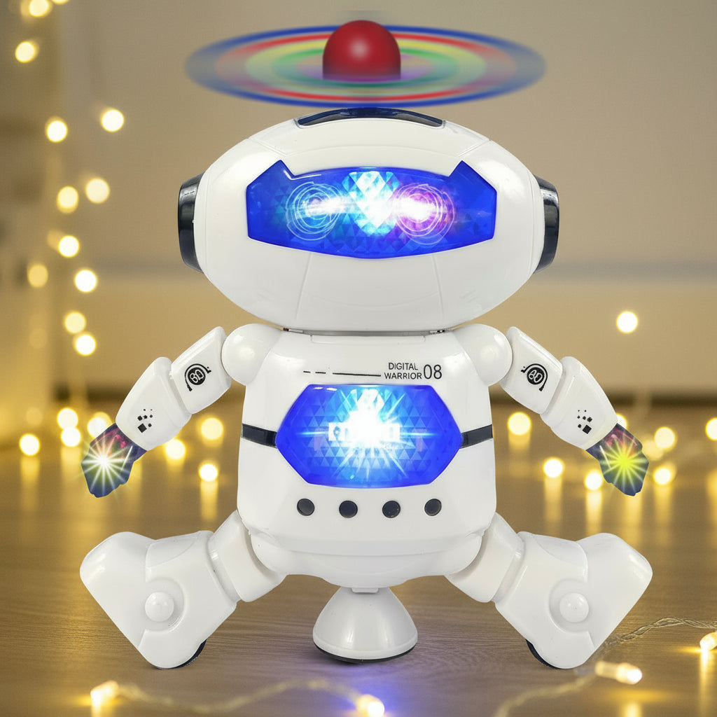 Dancing Robot with Electronic Walking