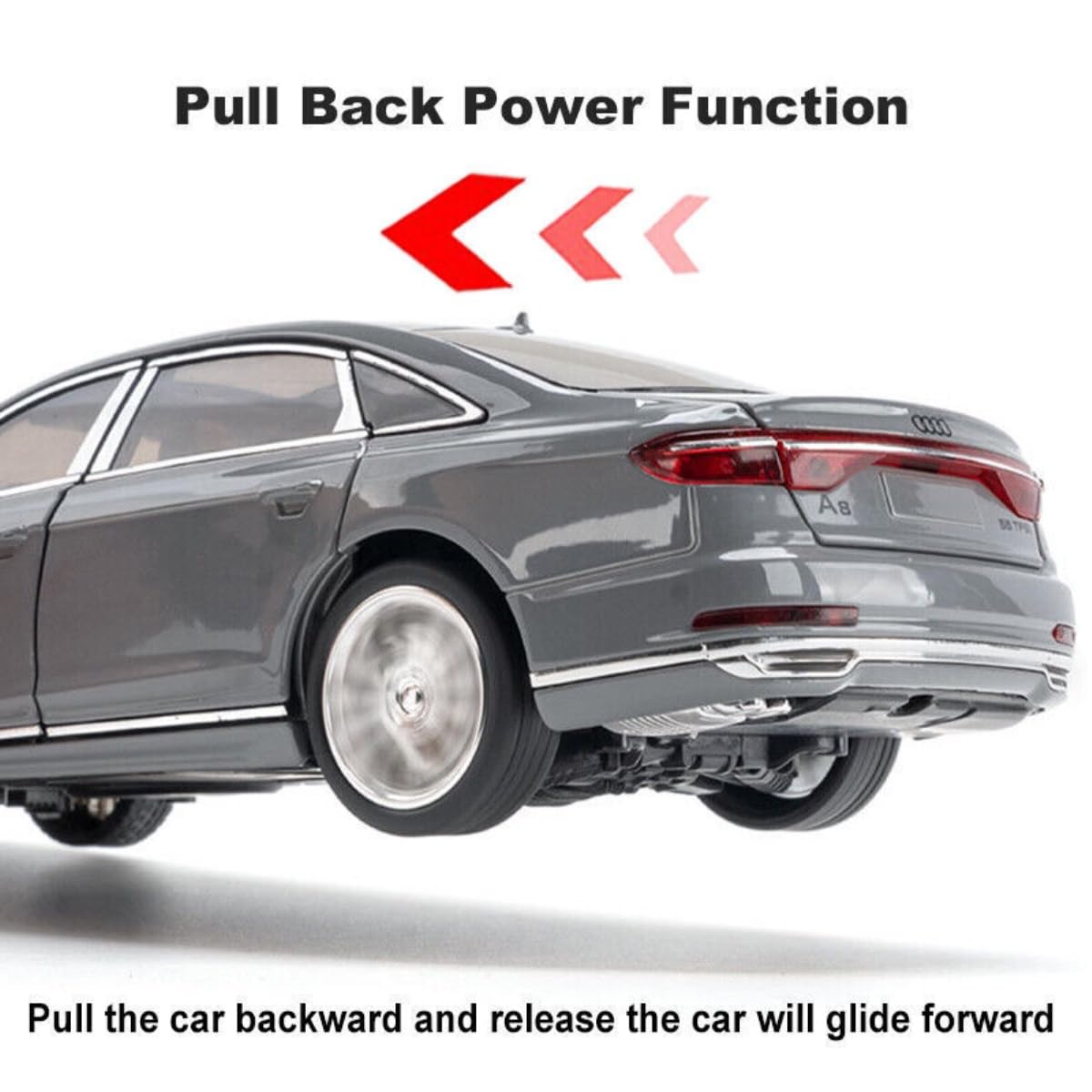 1:24 Audi A8 Die-Cast Model Car