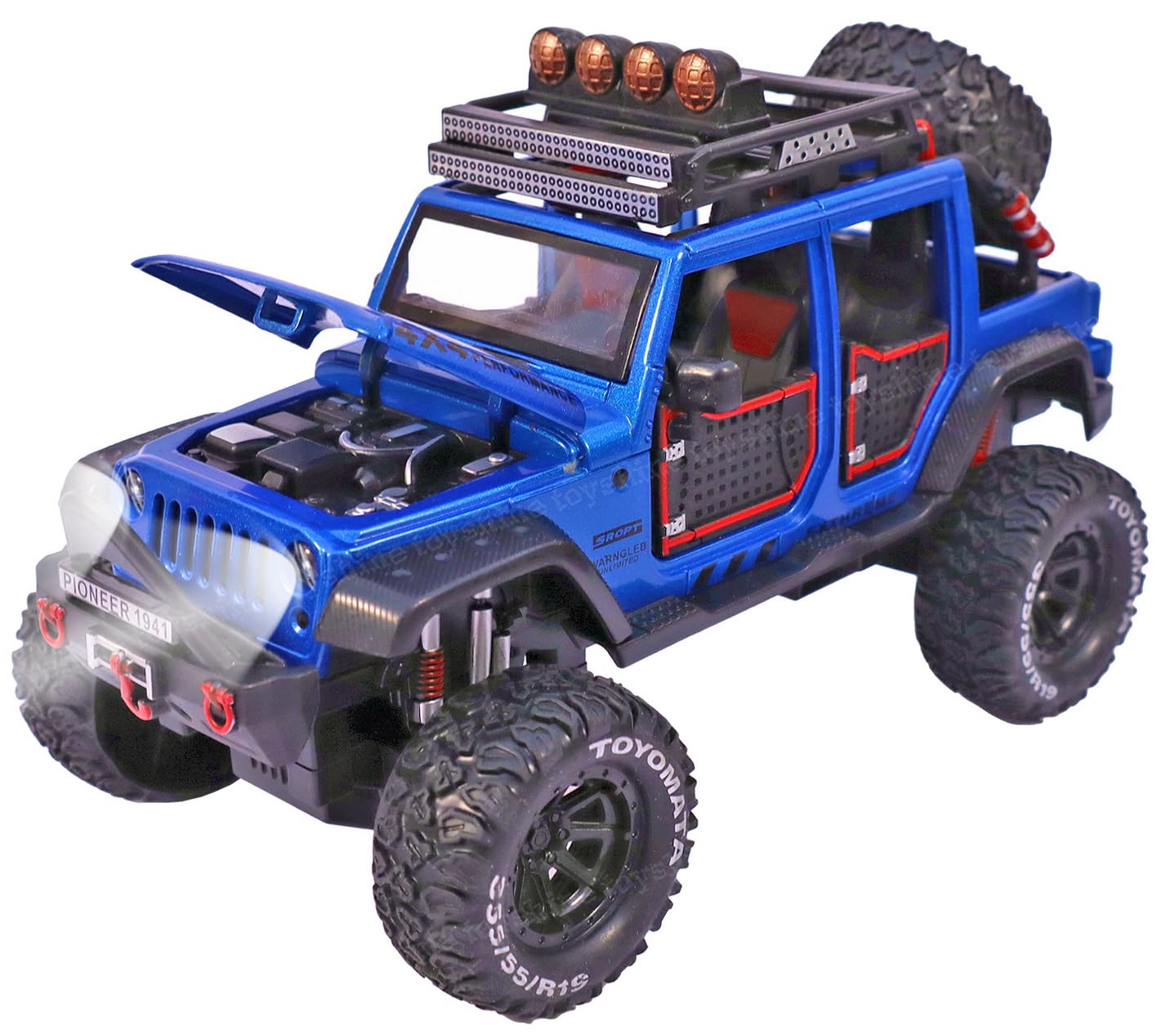 4WD Off Road Die Cast Car Metal Model