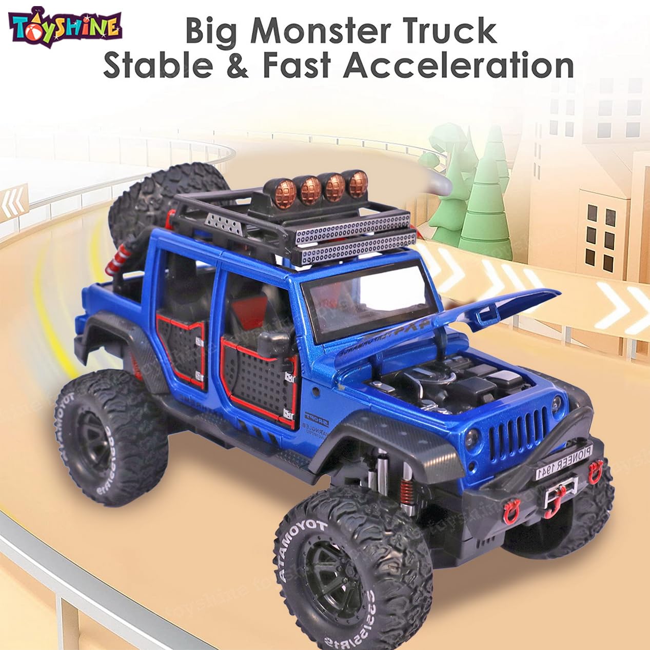 4WD Off Road Die Cast Car Metal Model