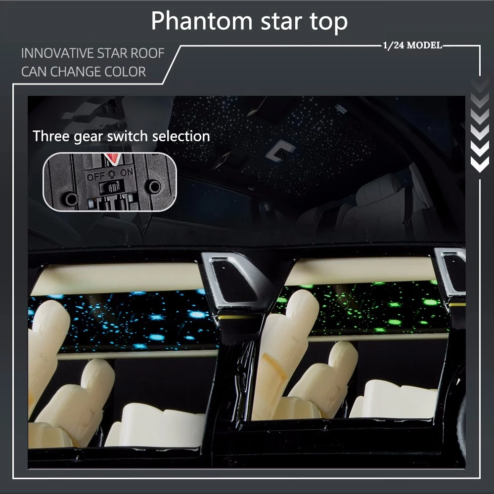 1:24 Rolls Phantom Alloy Car Model