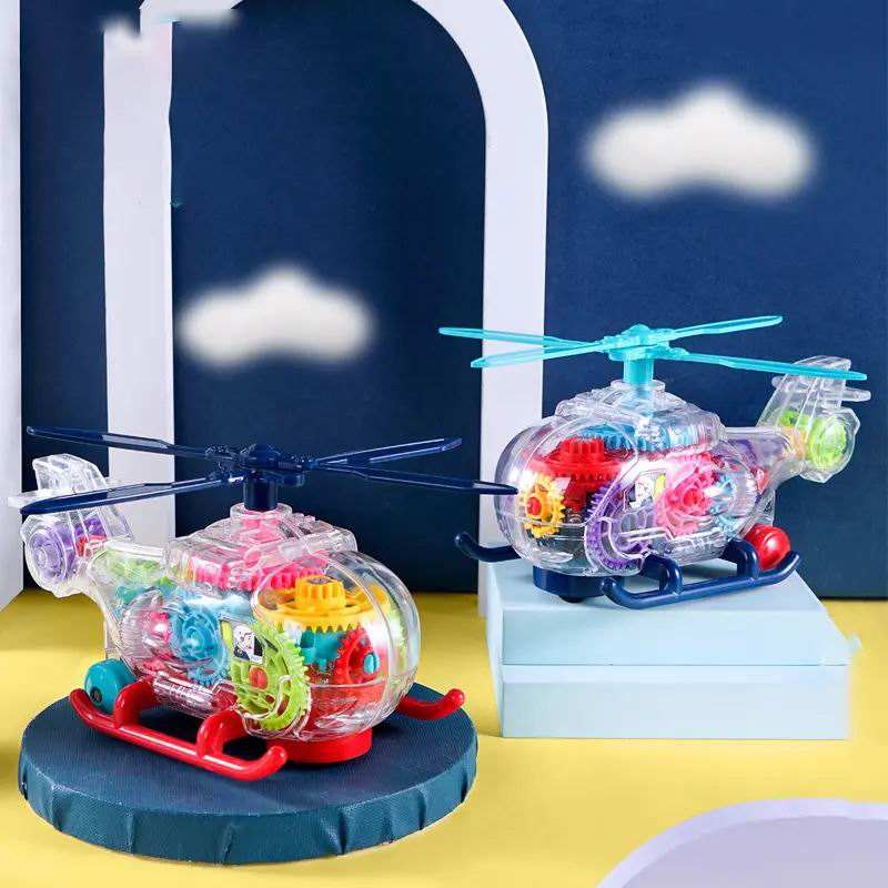 Transparent Helicopter
