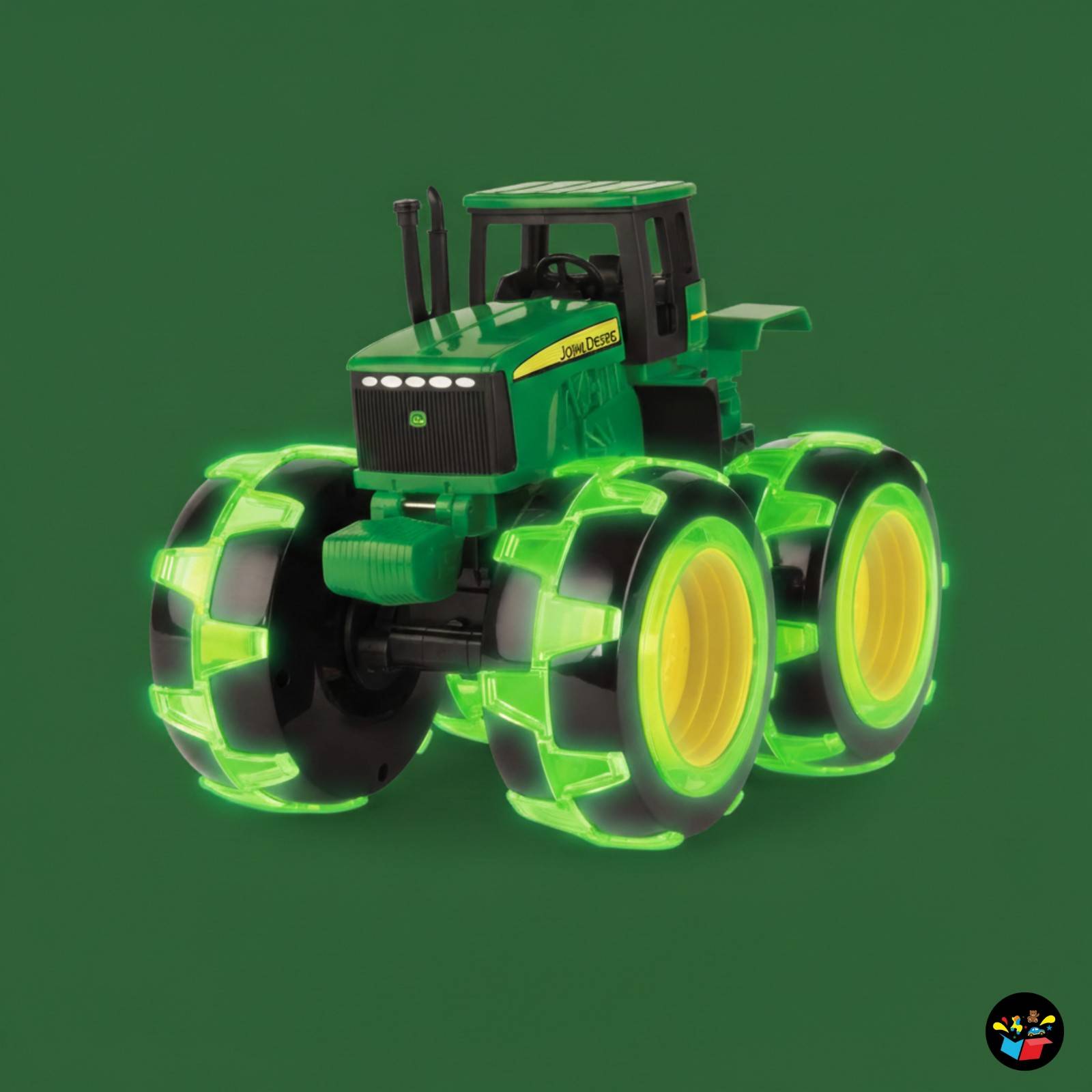 SMALL FARMER TRACTOR WITH MONSTAR WHEELS