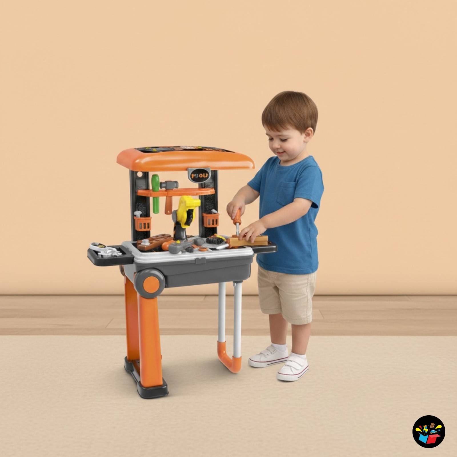 Deluxe Tool Set 2 in 1 Trolly
