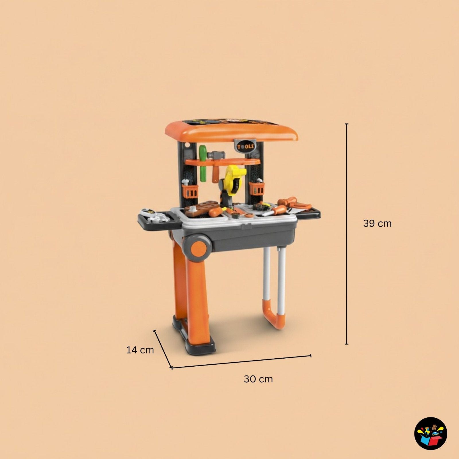 Deluxe Tool Set 2 in 1 Trolly