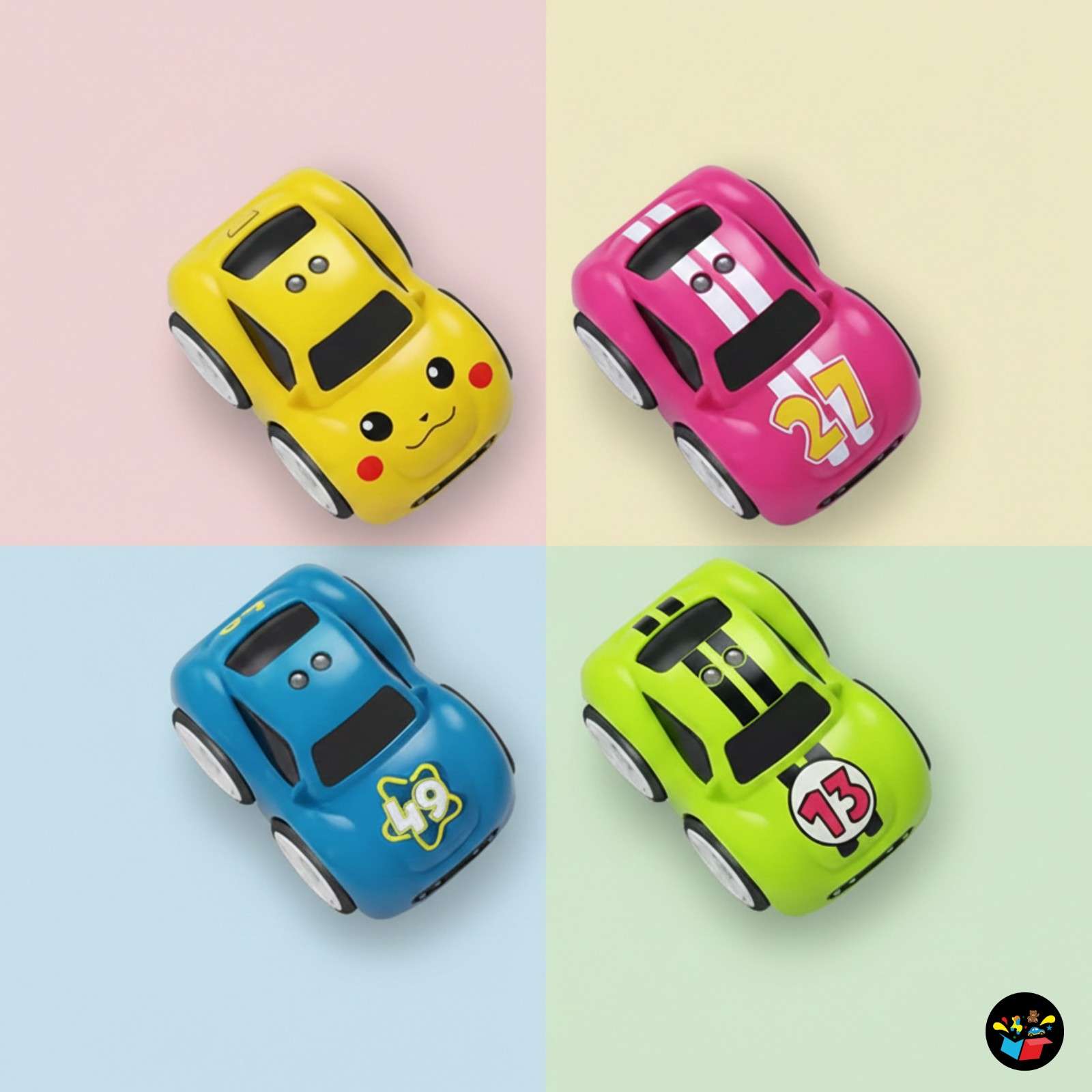 Smart Sensor RC Car Toy with Music & Auto Patrol Mode for Kids