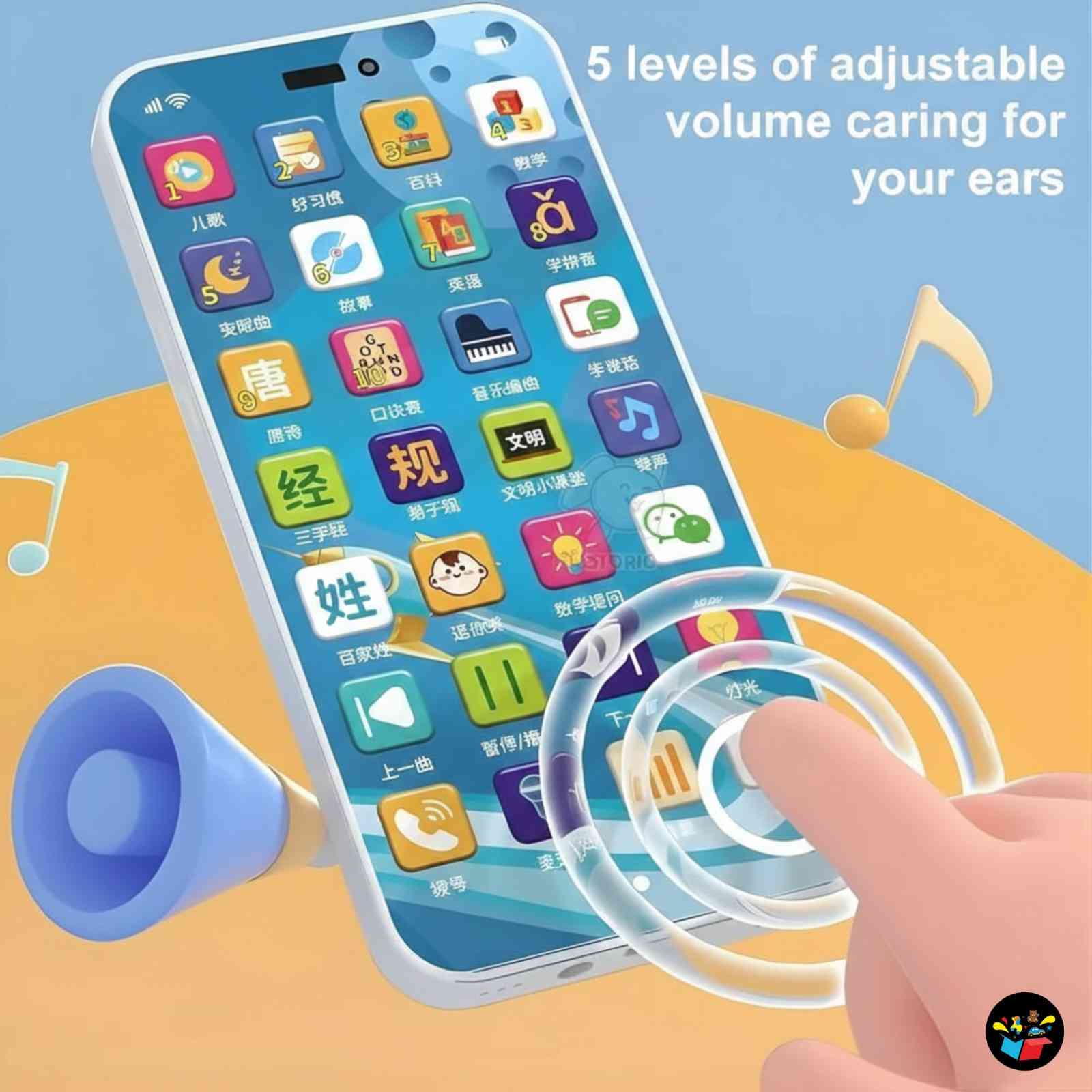 Rechargeable Educational Mobile Phone Toy Kids