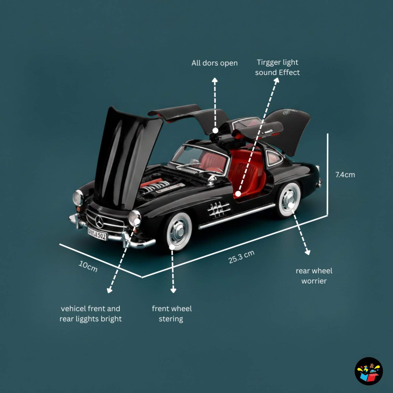 Spiyat 1954 Mercedes-Benz 300SL