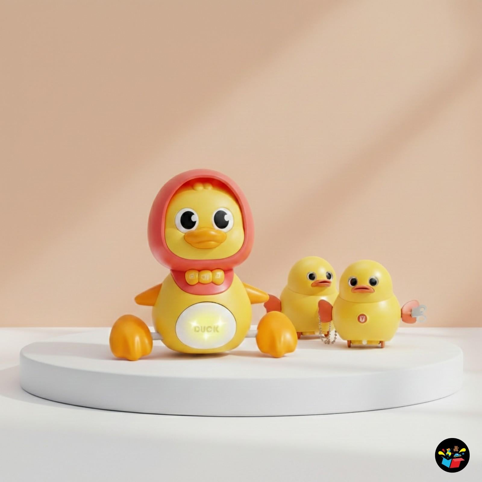 Musical Mother Duck & Ducklings Toy