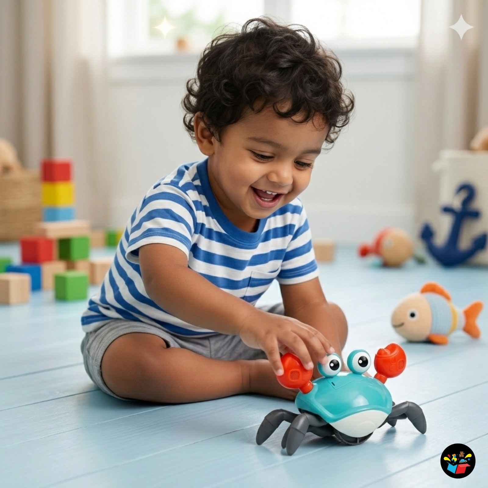 DANCING MUSICAL CRAB TOY